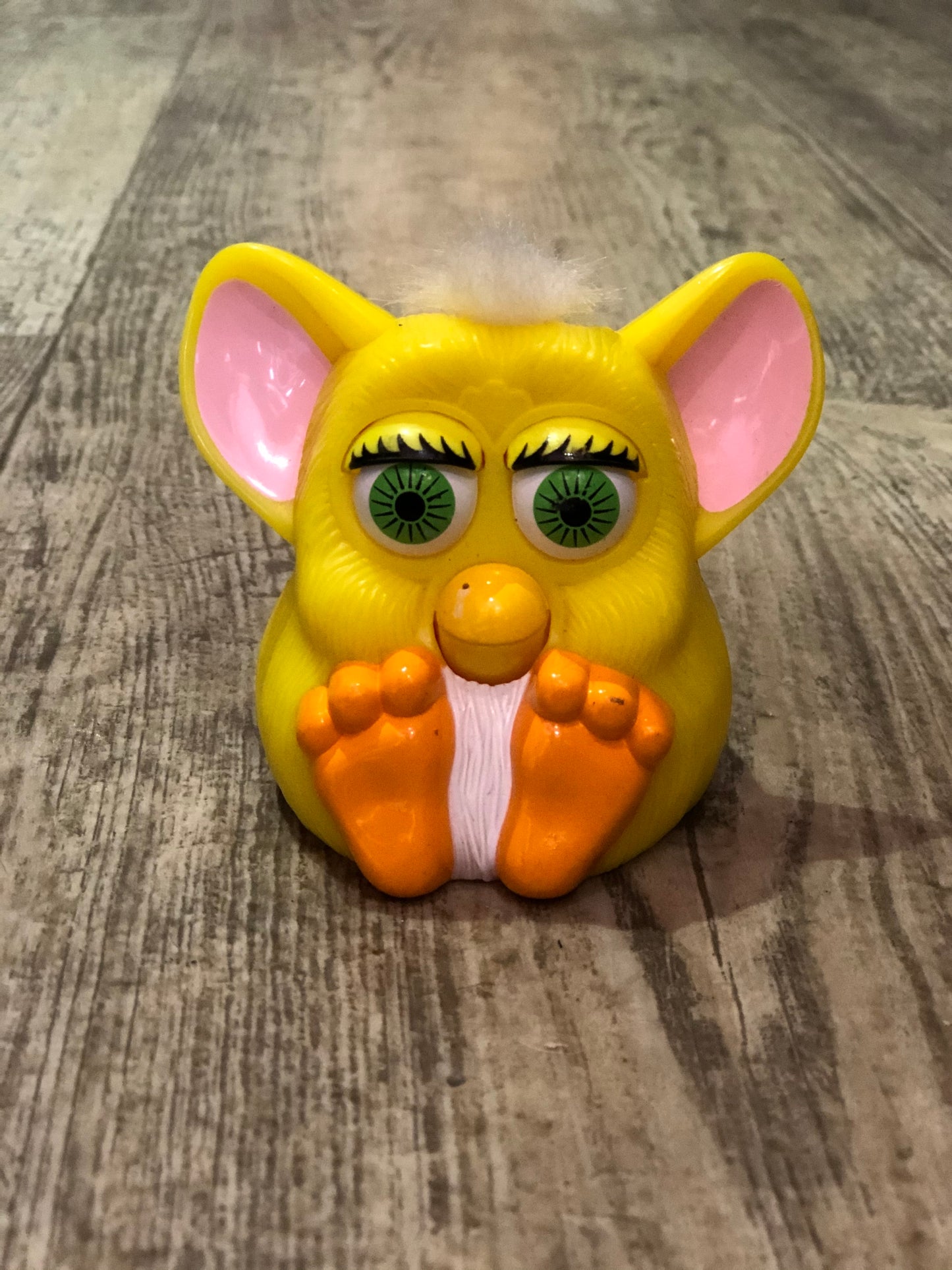 Vintage 90s Mini Plastic Furby Doll - Spark Pretty