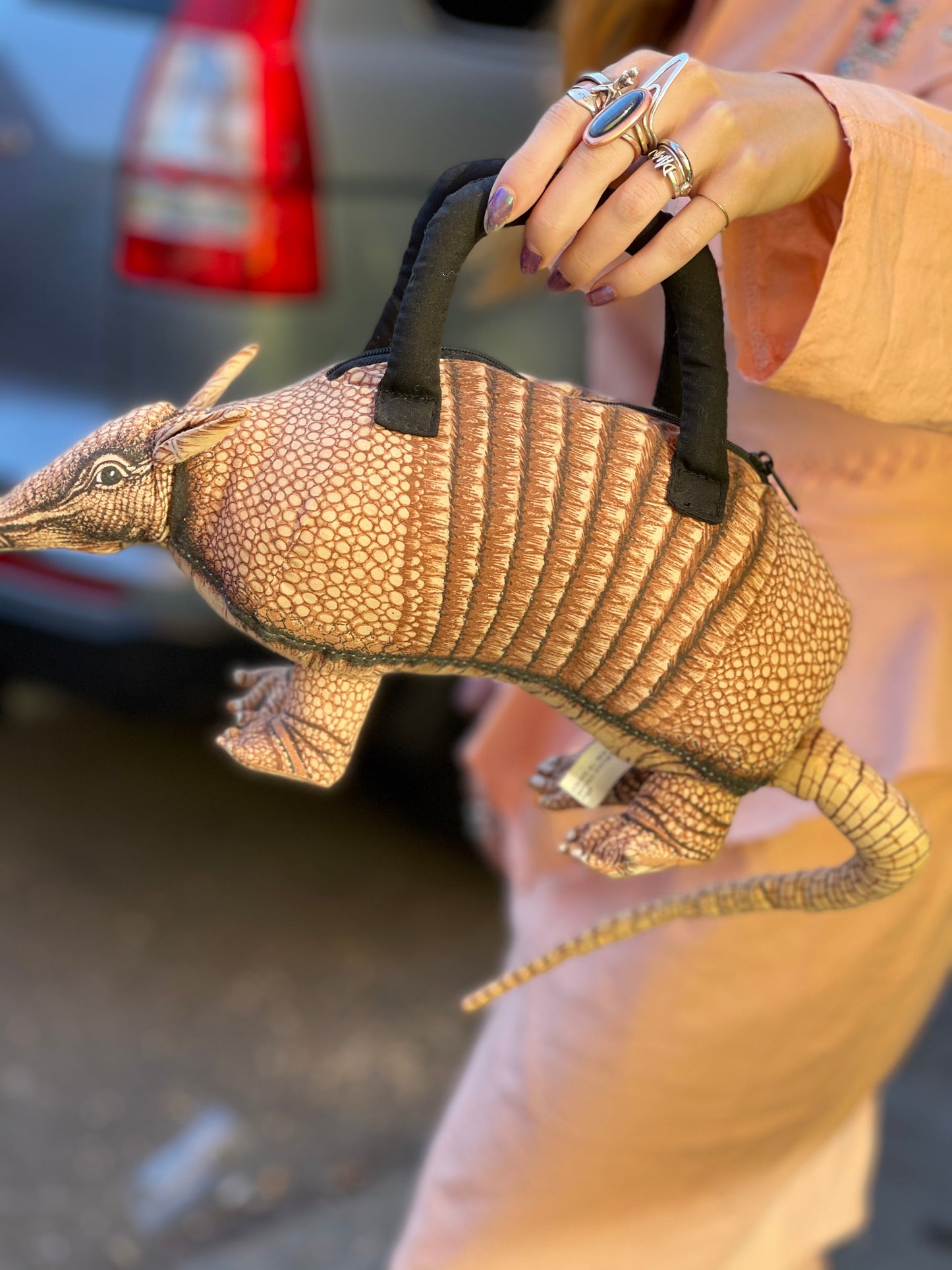 Vintage 1996 Armadillo Clutch Purse - Spark Pretty