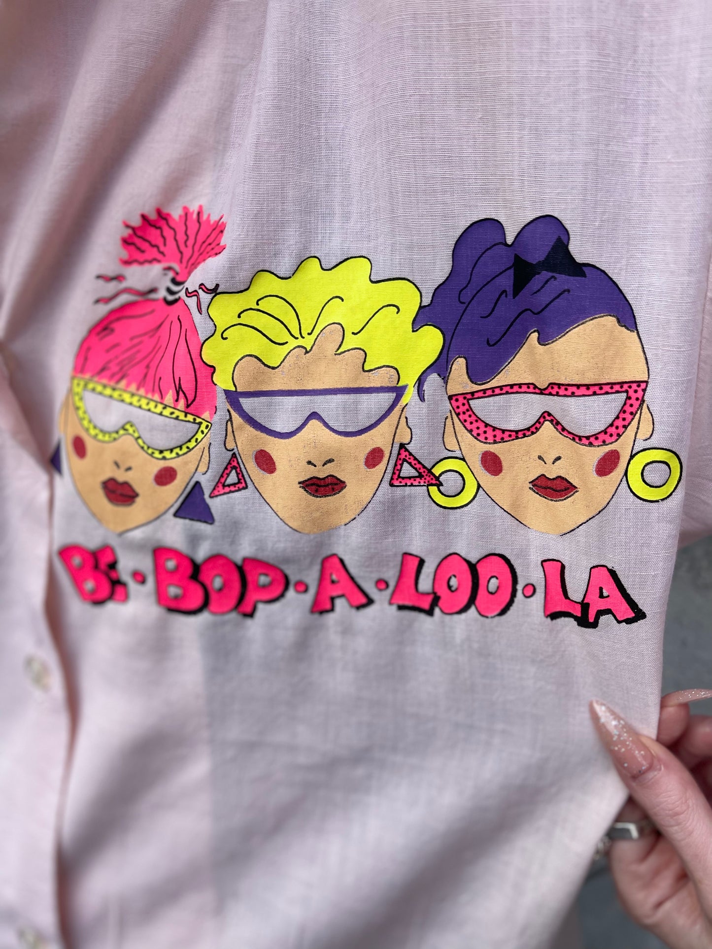 Vintage 80s Bee Bop Top - Spark Pretty