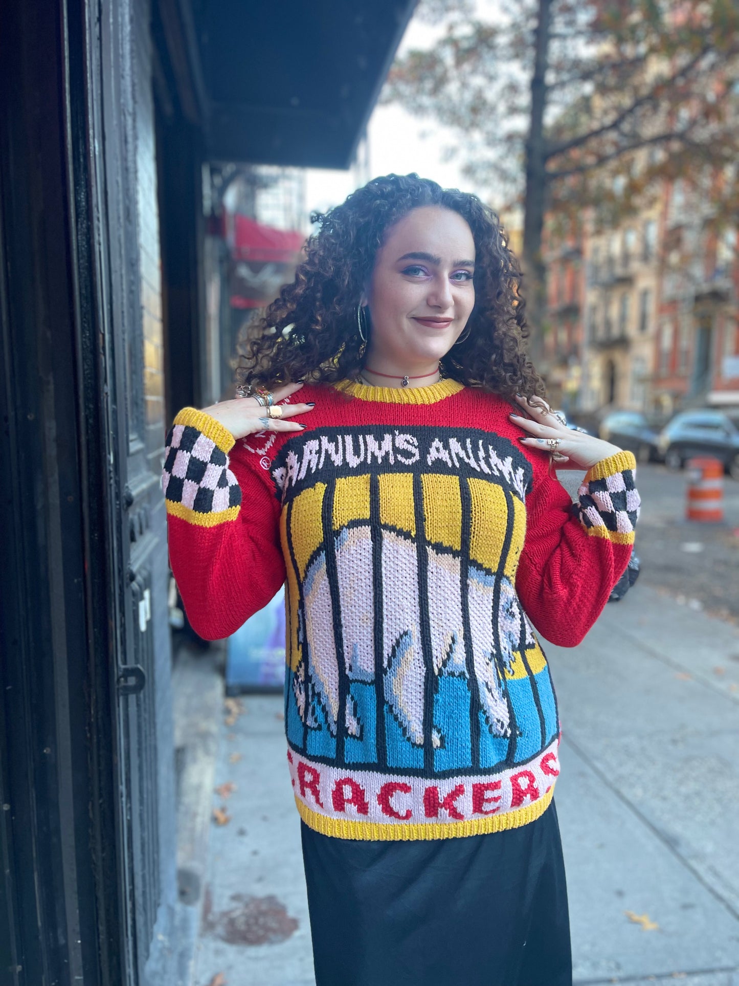 Vintage 90s Animal Crackers Sweater - Spark Pretty