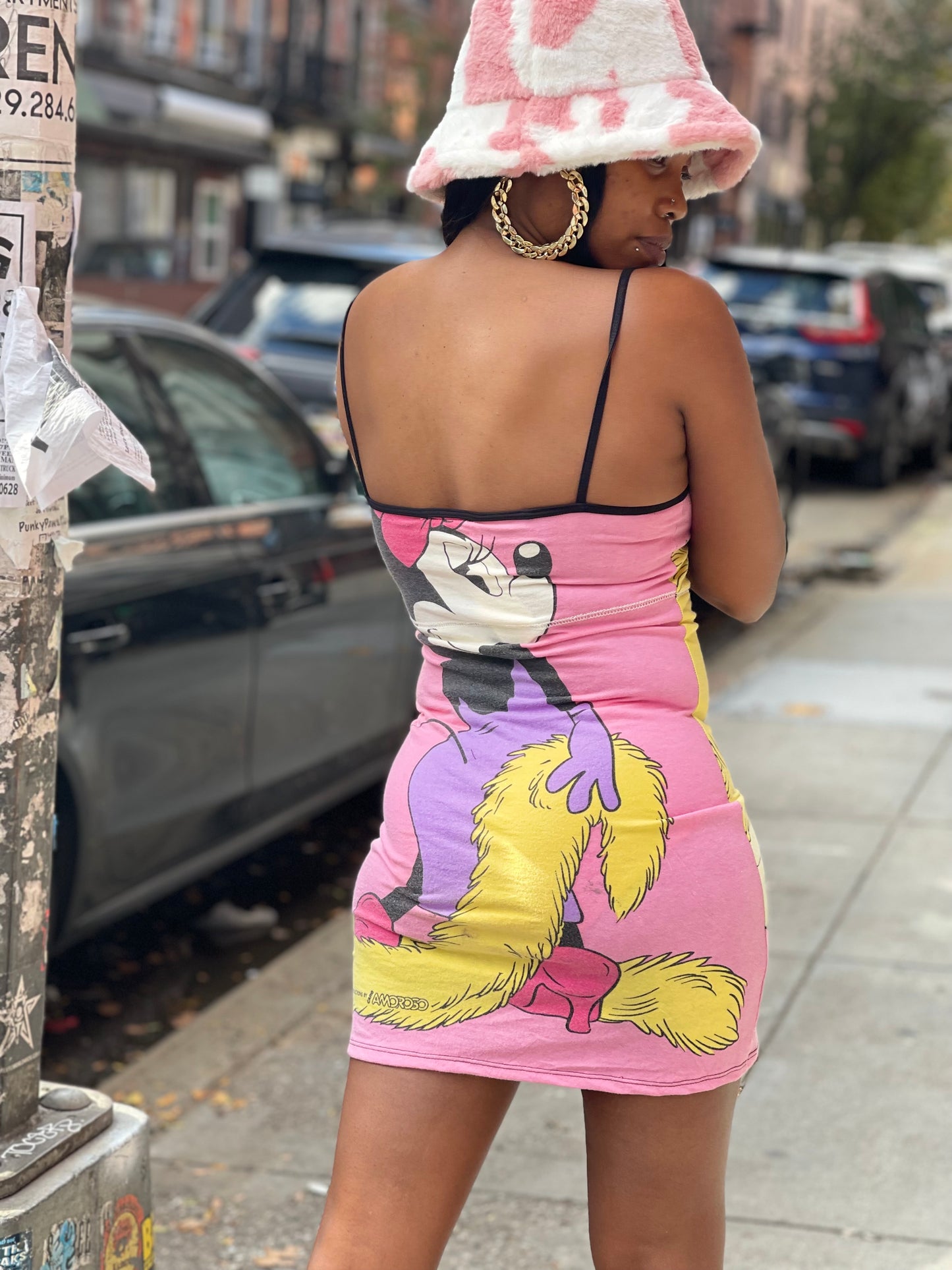 Reworked Minnie Mouse Vintage Tank Dress - Spark Pretty