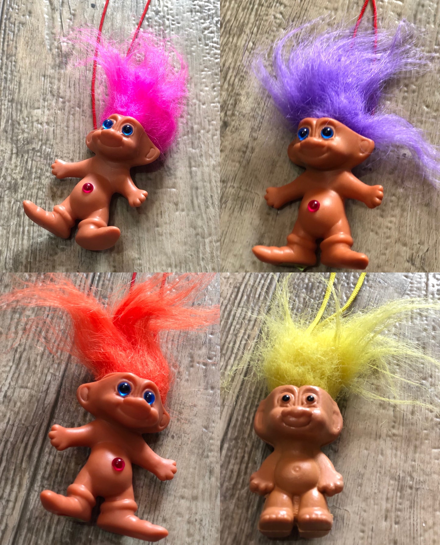 Vintage 80s Troll Doll Necklace - Spark Pretty