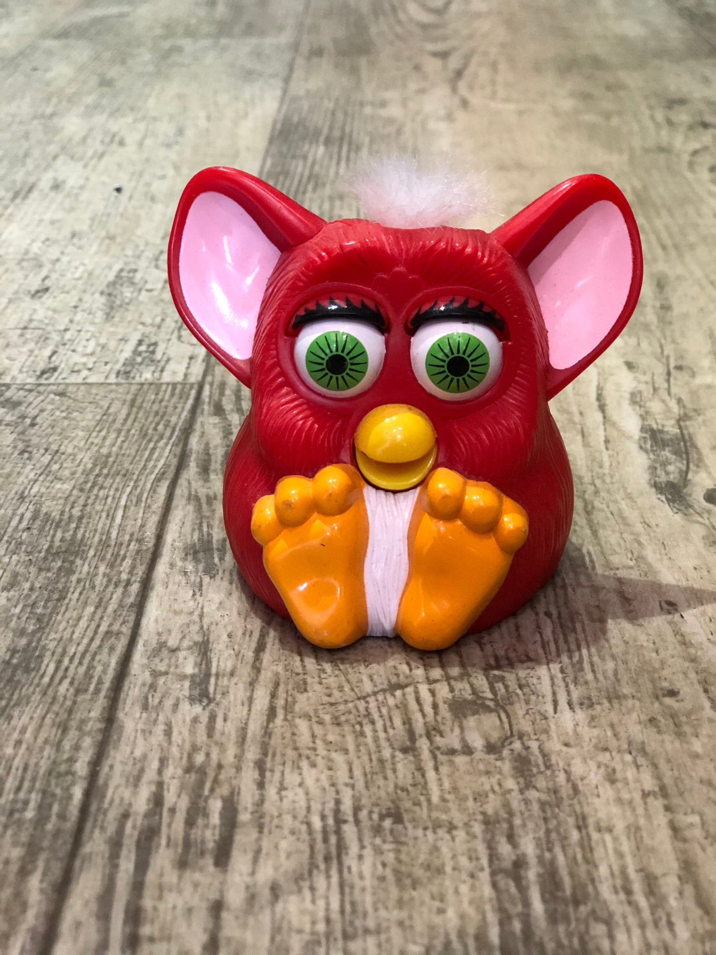 Vintage 90s Mini Plastic Furby Doll - Spark Pretty
