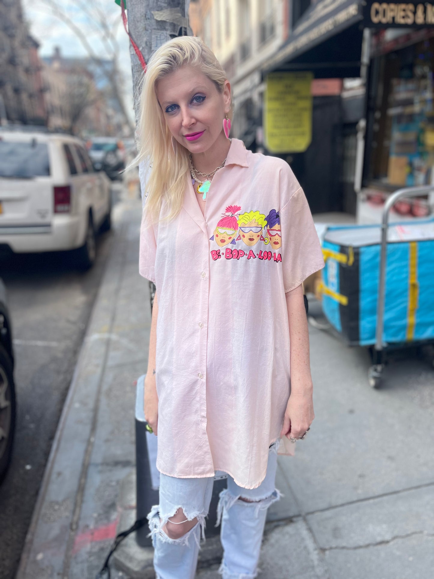 Vintage 80s Bee Bop Top - Spark Pretty