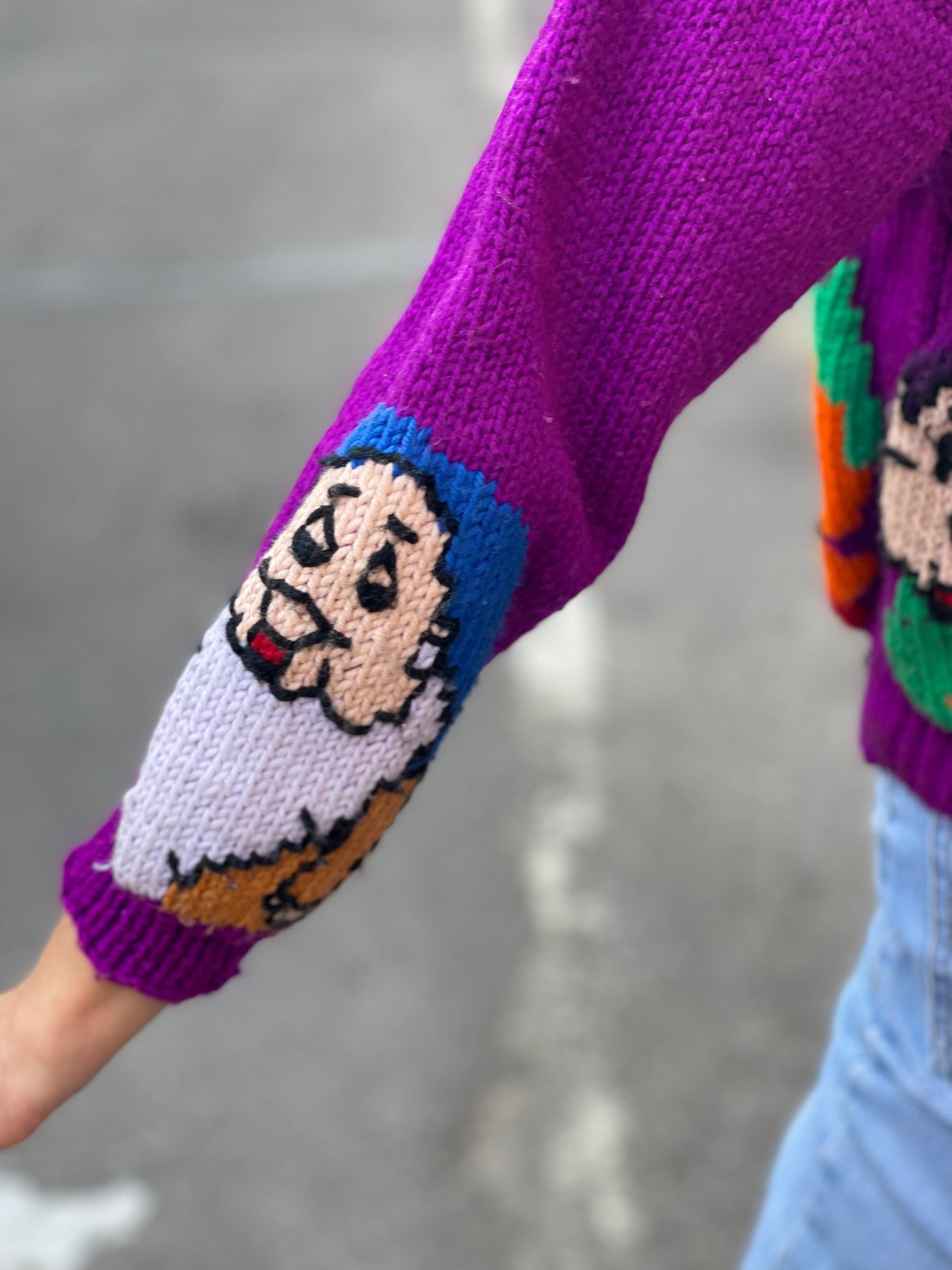 Vintage Snow White Knit Cardigan - Spark Pretty