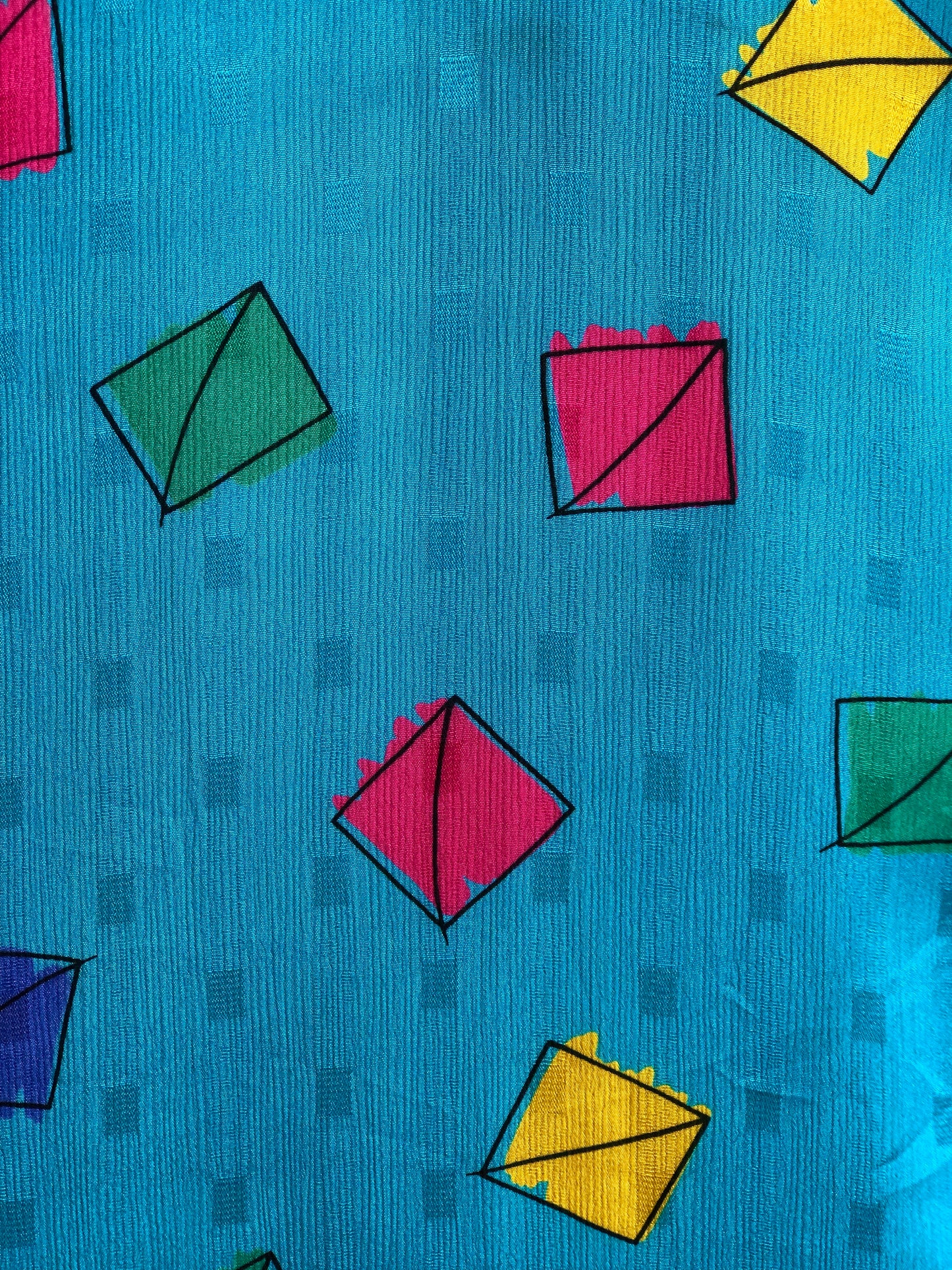 Vintage 80s Geometric Tunic Dress - Spark Pretty