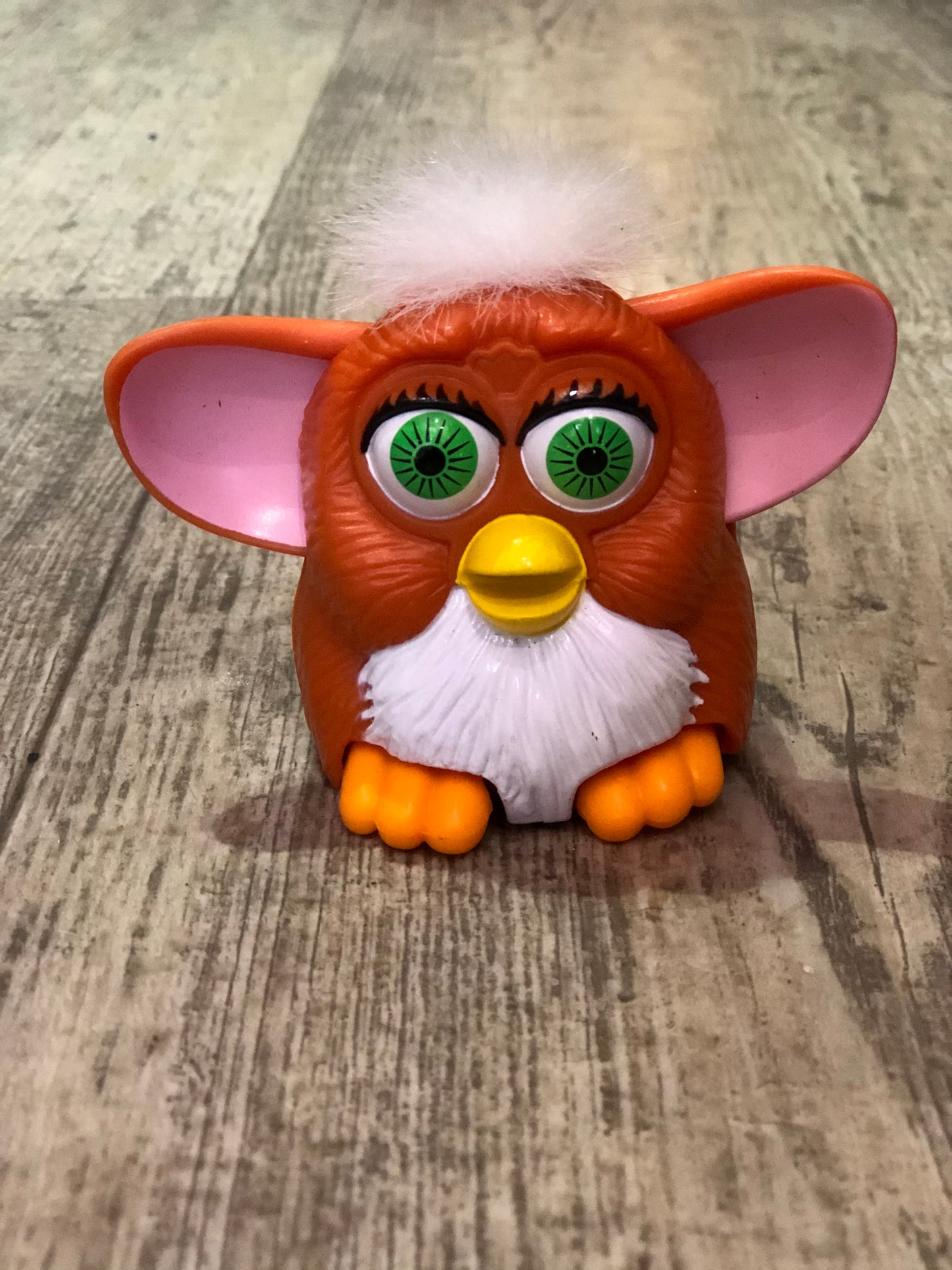 Vintage 90s Mini Plastic Furby Doll - Spark Pretty