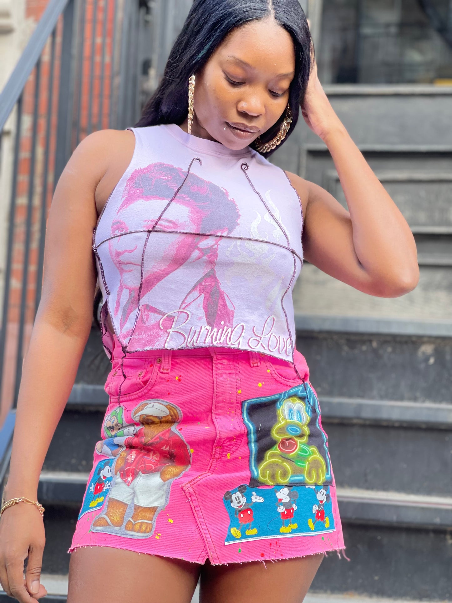 Reworked Elvis Vintage Tank Top - Spark Pretty