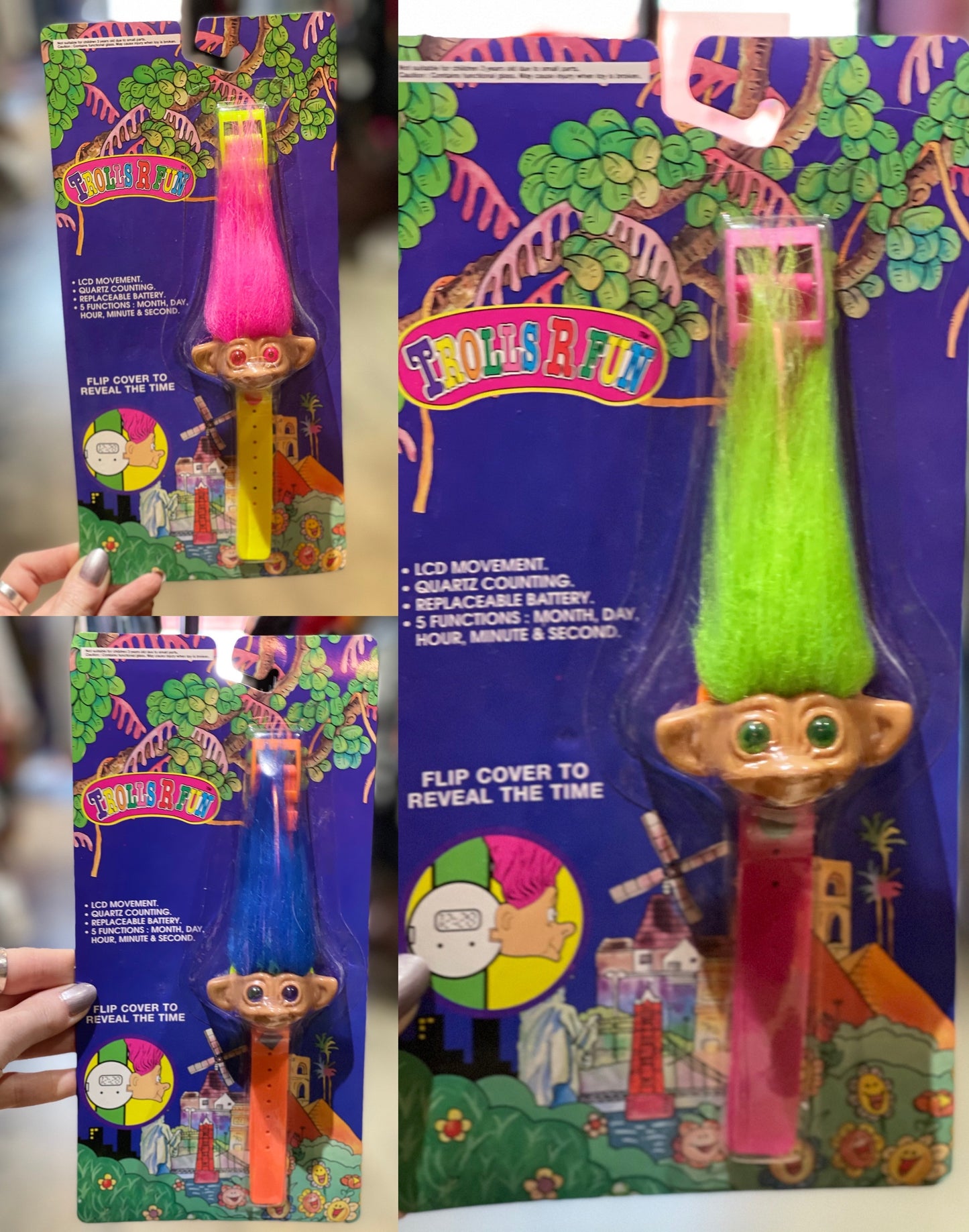 Vintage 90s Deadstock Troll Watches - Spark Pretty