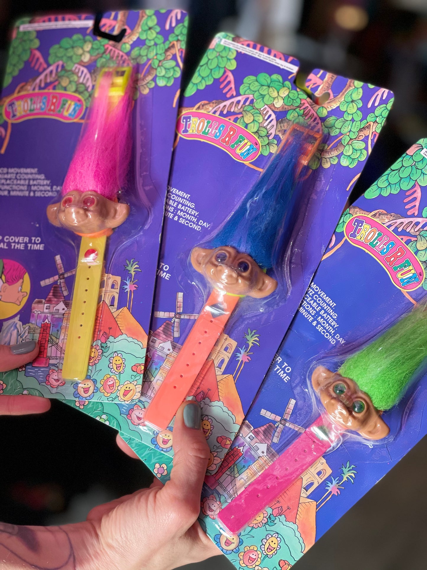 Vintage 90s Deadstock Troll Watches - Spark Pretty