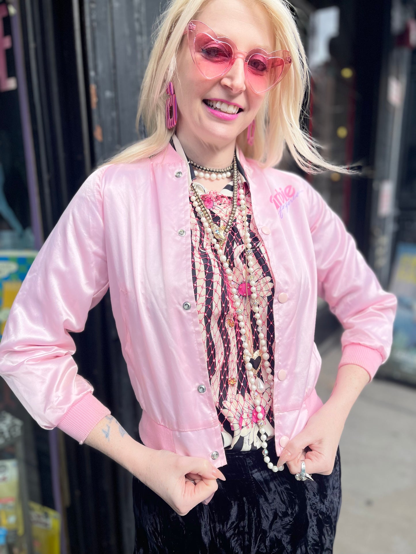 Vintage 1992 Barbie Bomber Jacket XXS - Spark Pretty