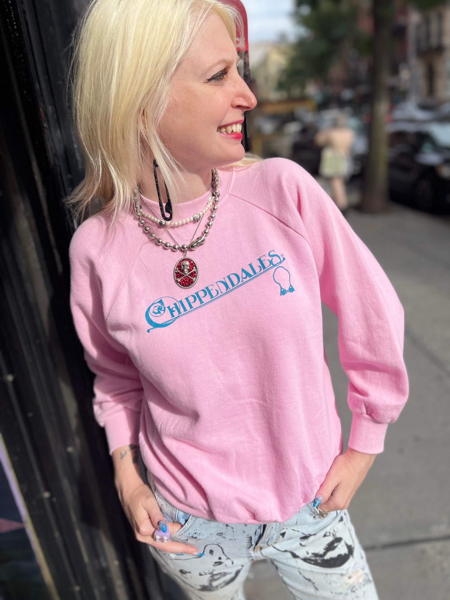 Vintage 80s Chippendales Sweatshirt - Spark Pretty
