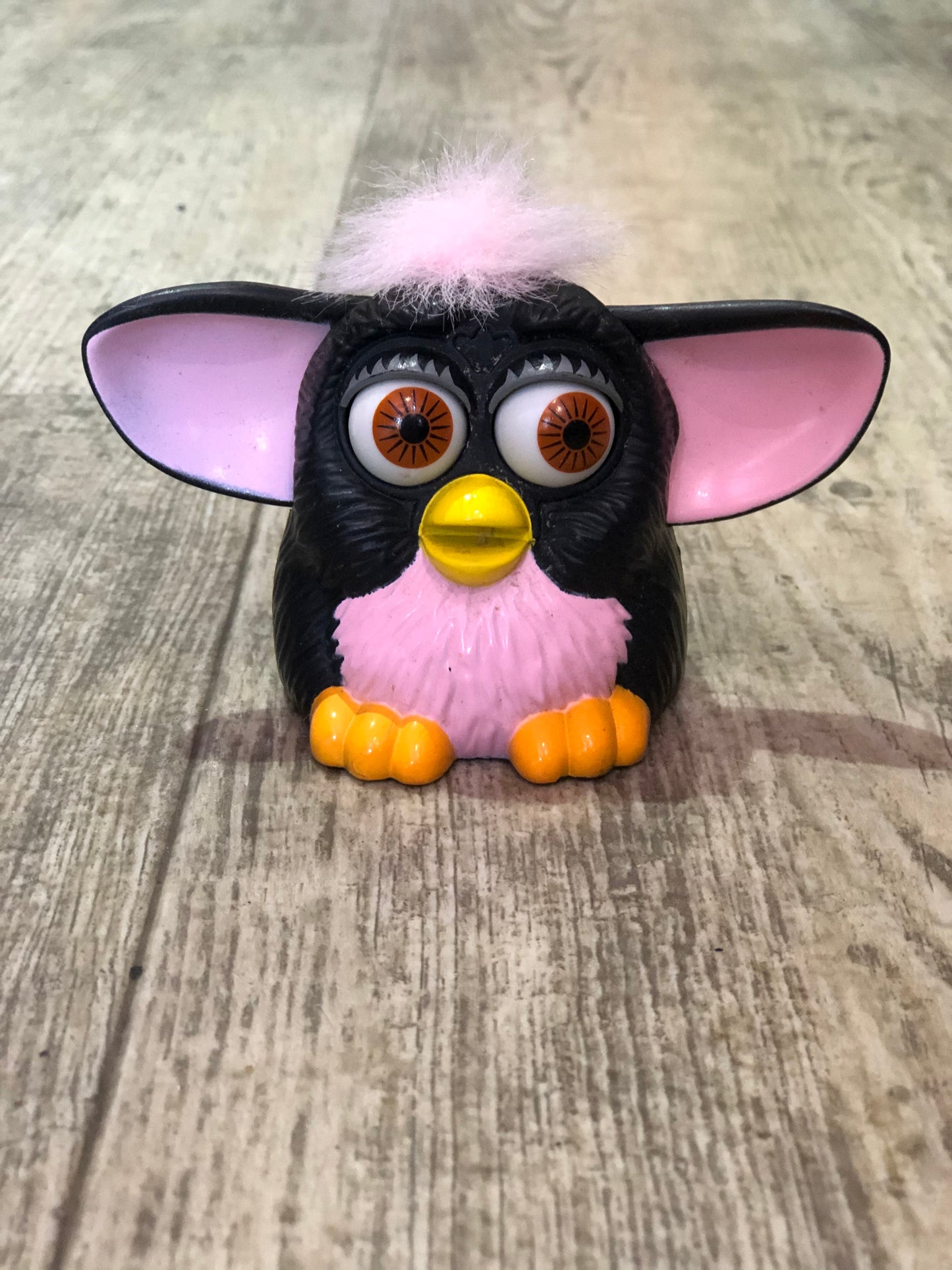 Vintage 90s Mini Plastic Furby Doll - Spark Pretty