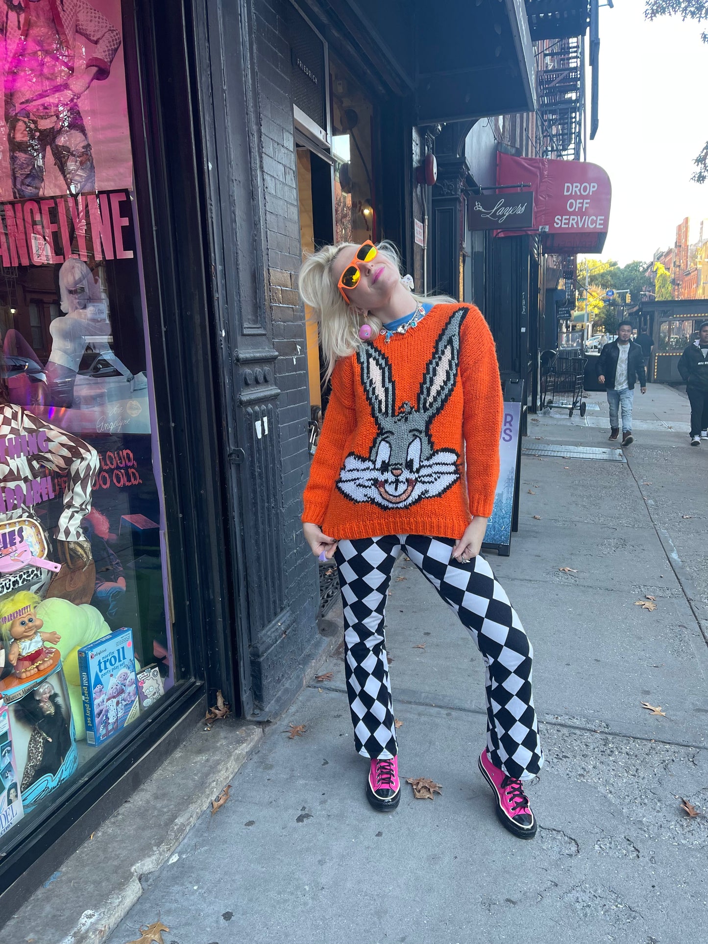 Vintage 80s Bugs Bunny Sweater - Spark Pretty