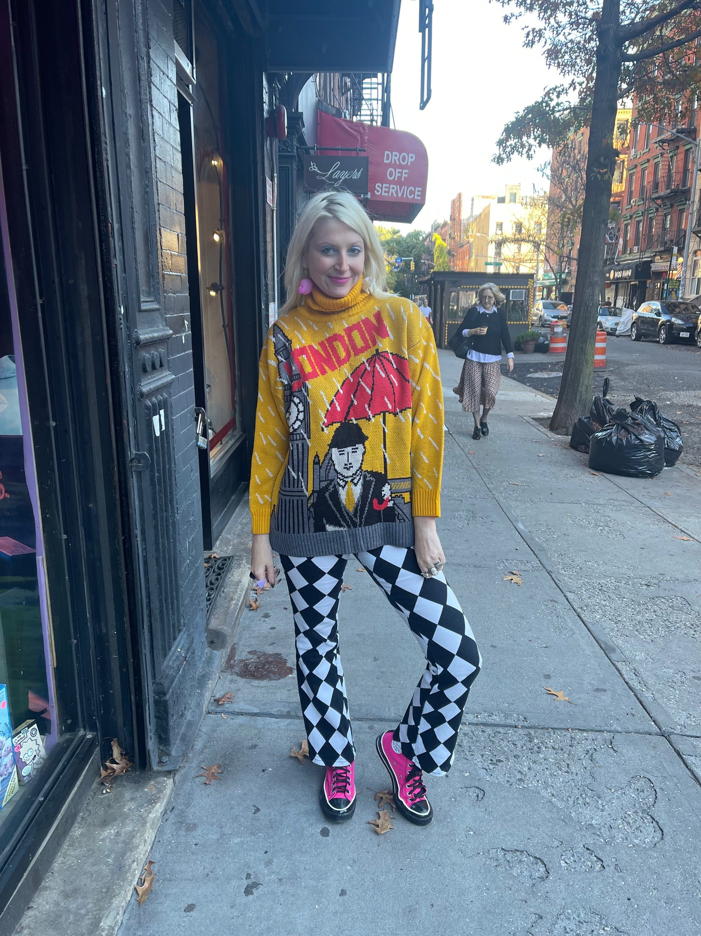 Vintage 80s London Sweater - Spark Pretty