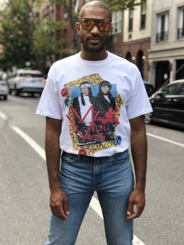Vintage 1989 Milli Vanilli T-Shirt - Spark Pretty