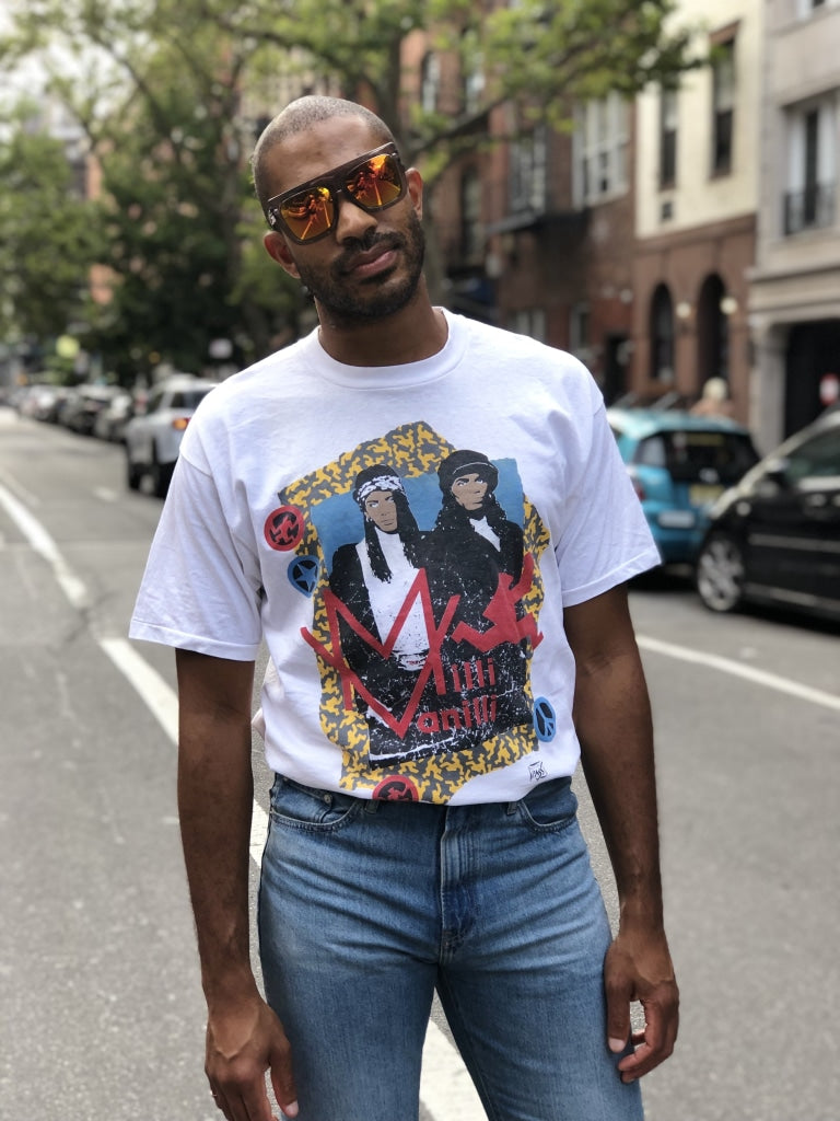 Vintage 1989 Milli Vanilli T-Shirt - Spark Pretty