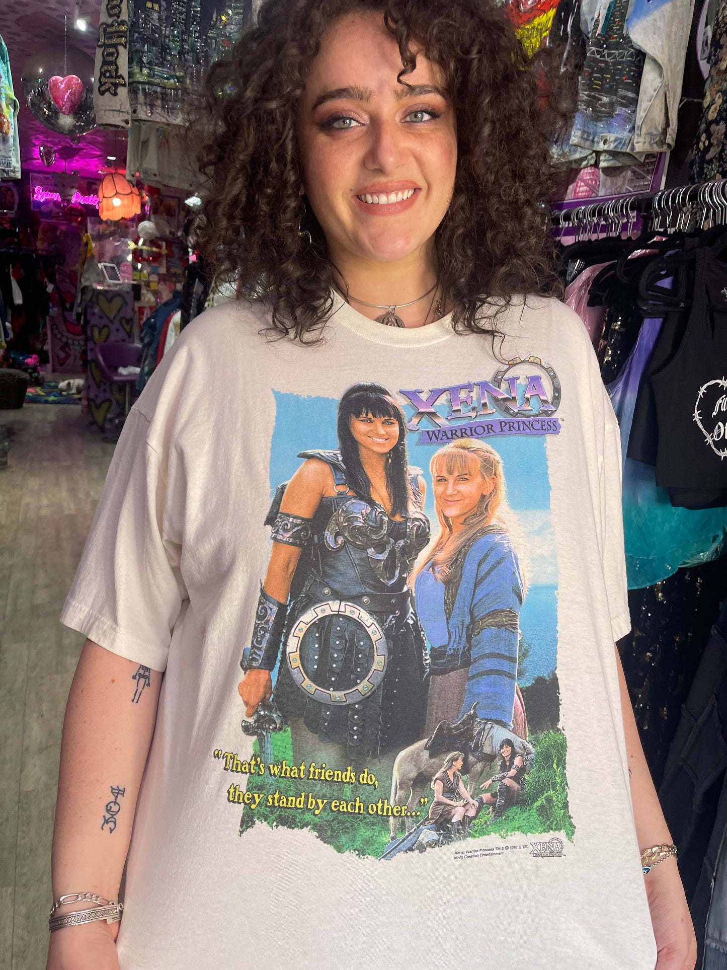 Vintage 1997 Xena T-shirt - Spark Pretty