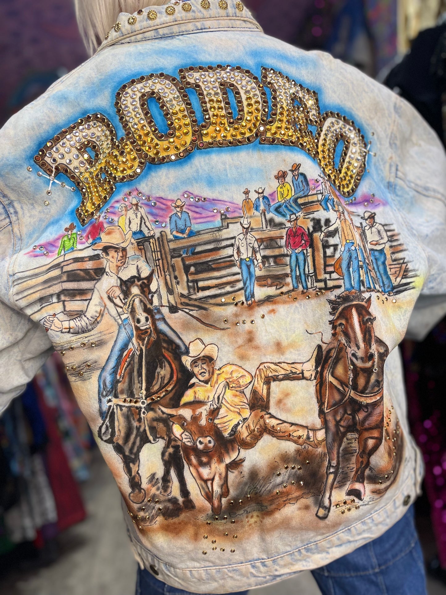 Vintage 1988 Rodeo Jean Jacket