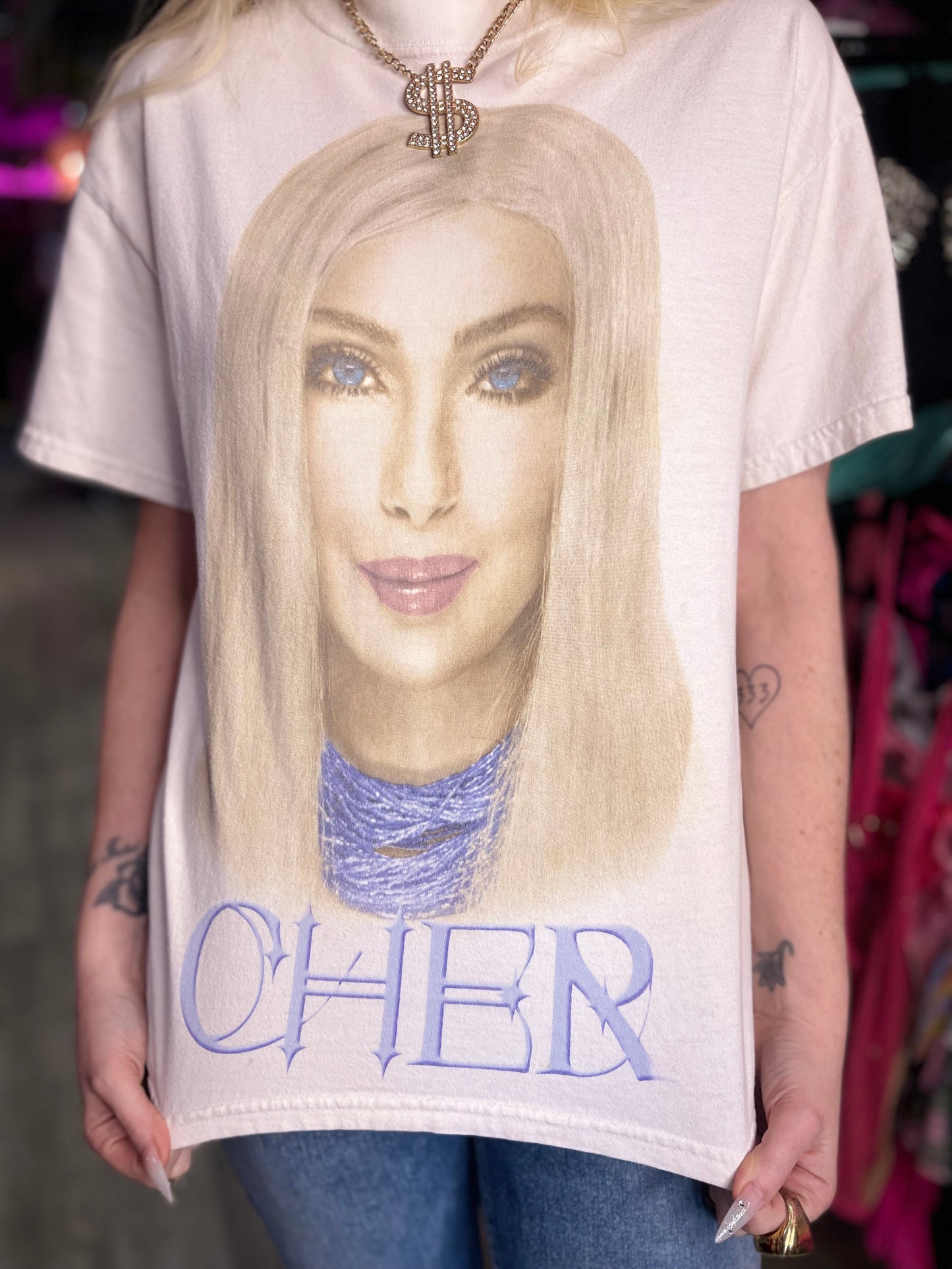 Vintage Y2K Cher Tour T-shirt - Spark Pretty