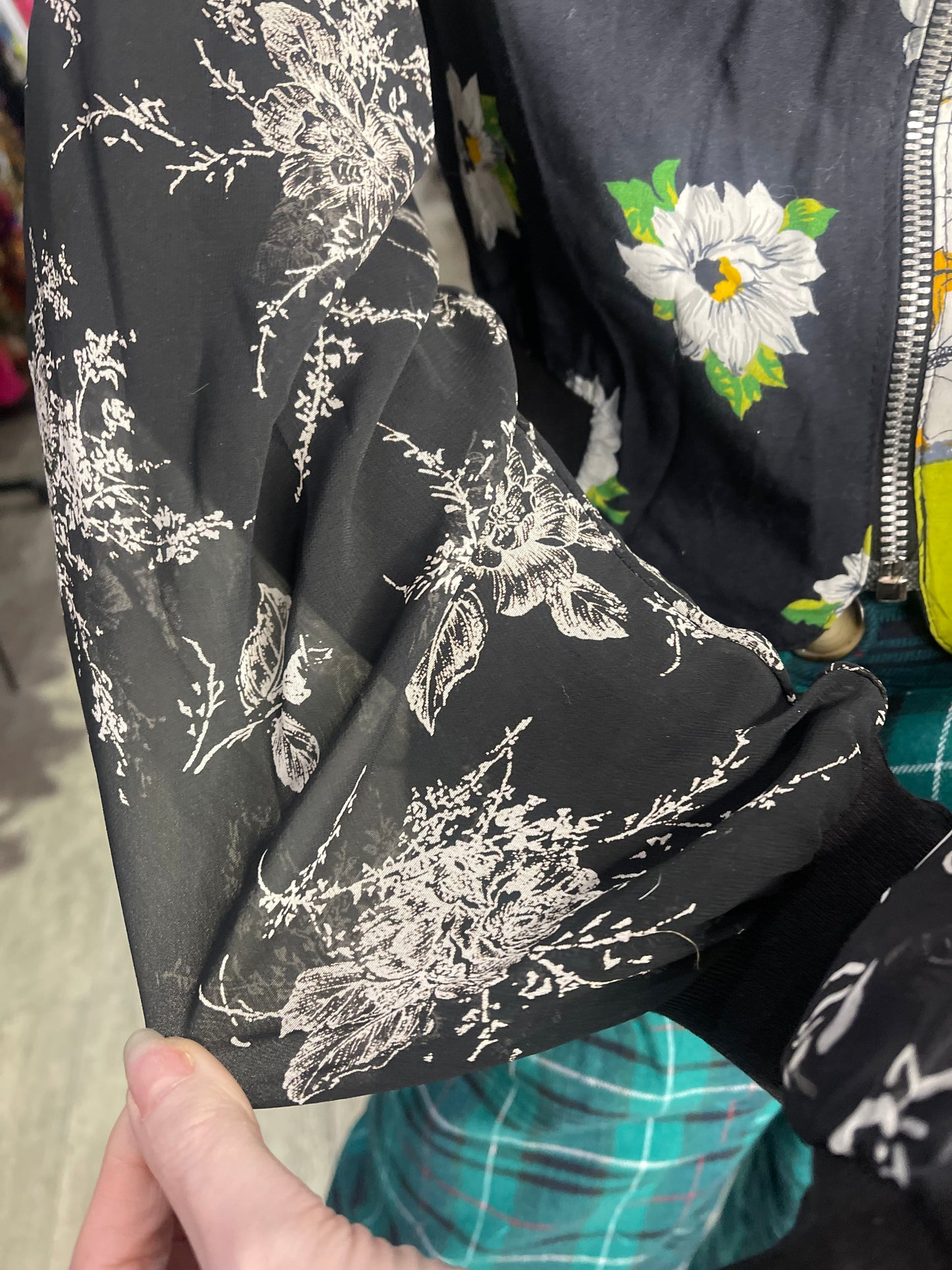 Vintage 90s Mix Print  Jacket - Spark Pretty