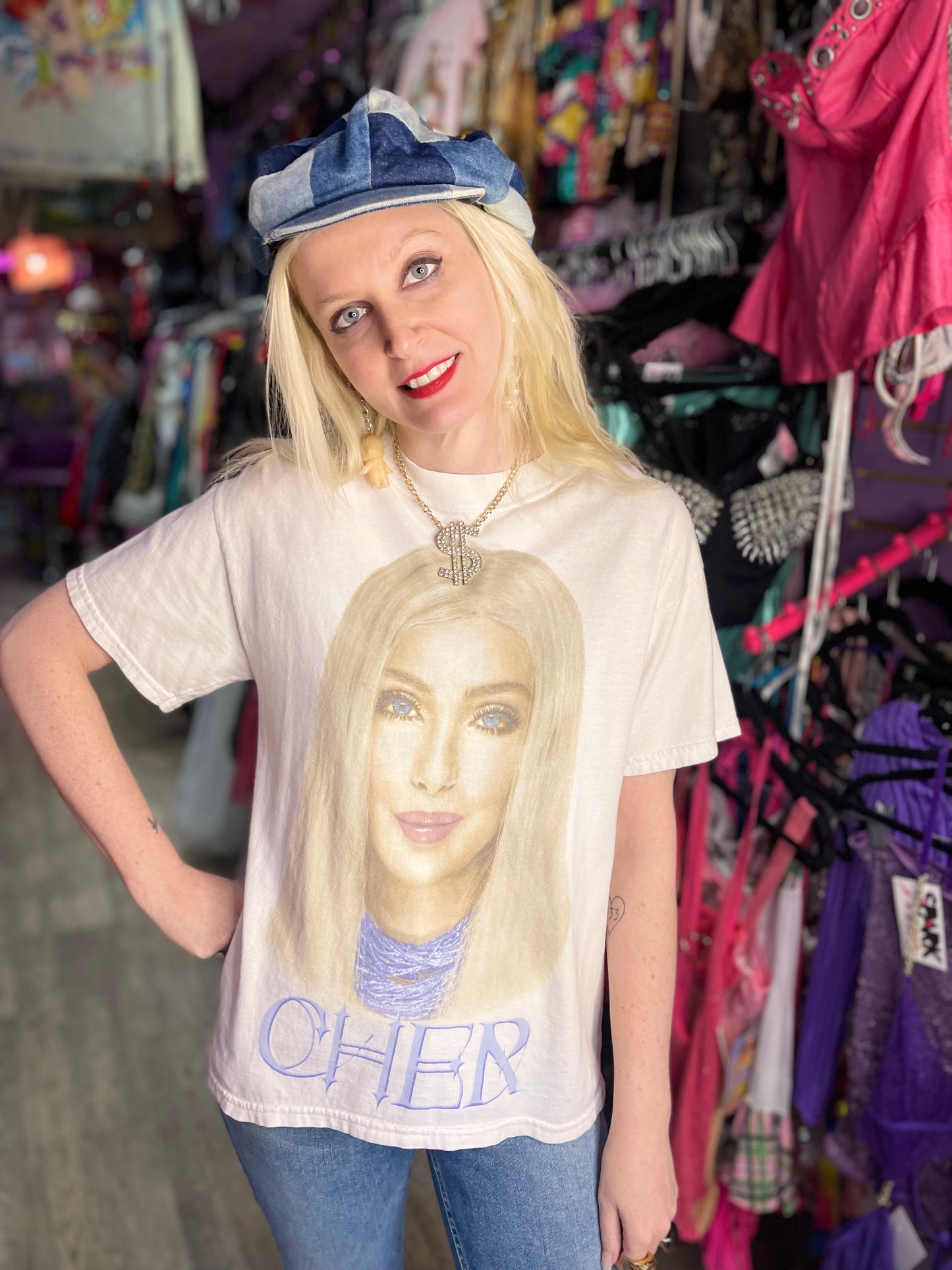 Vintage Y2K Cher Tour T-shirt - Spark Pretty