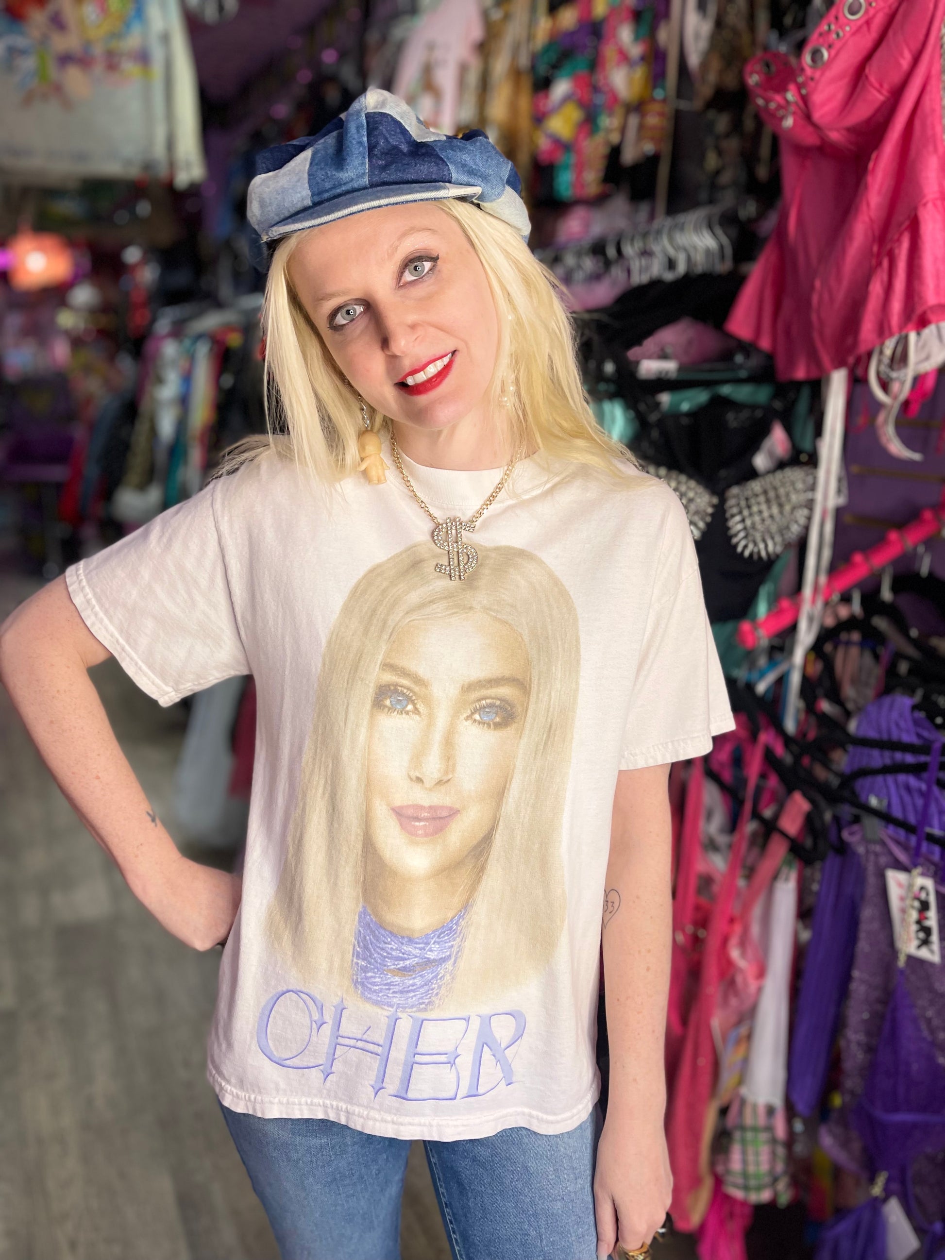 Vintage Y2K Cher Tour T-shirt - Spark Pretty