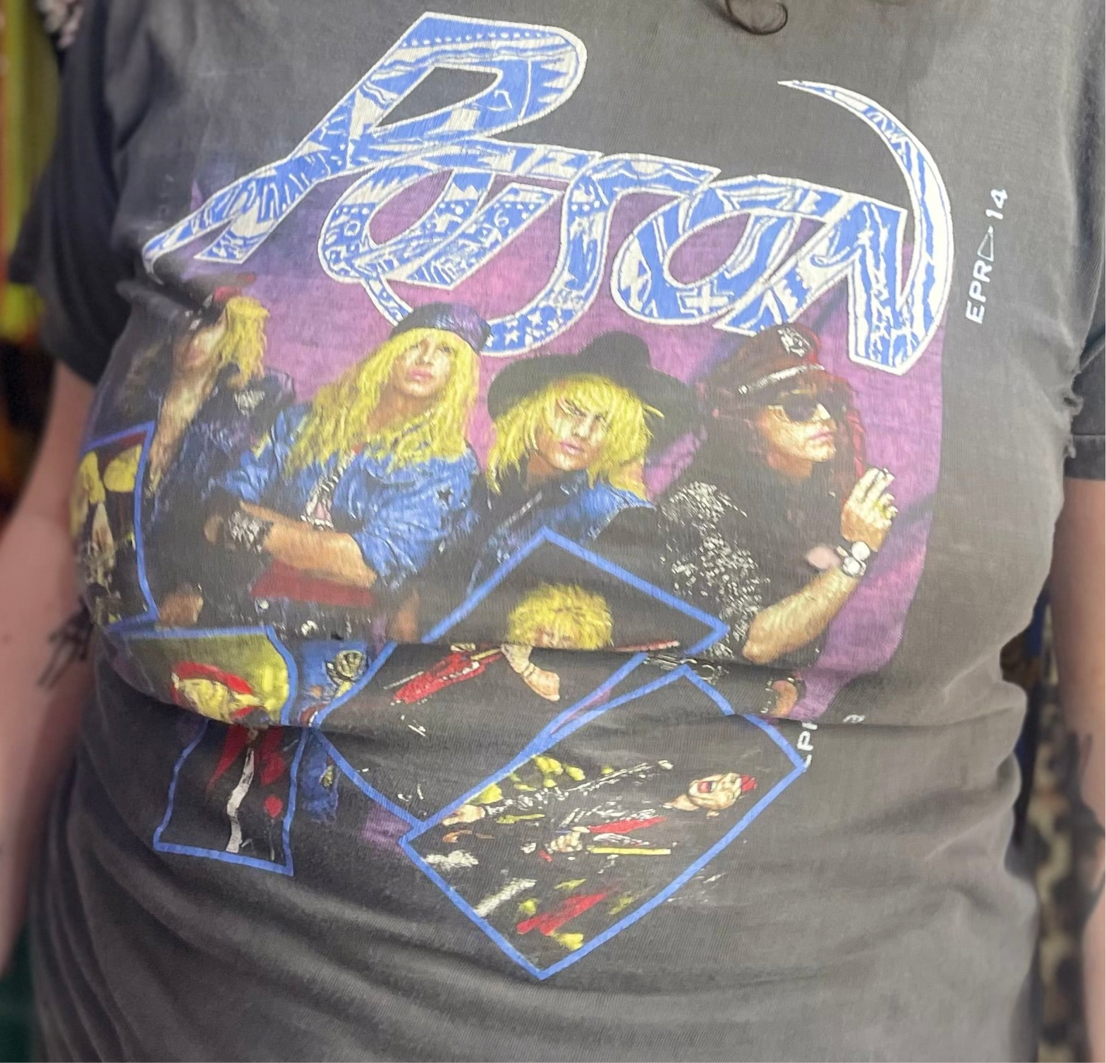 Vintage 1988 Poison T-Shirt – Spark Pretty Vintage 1988 Poison T-Shirt – Spark Pretty