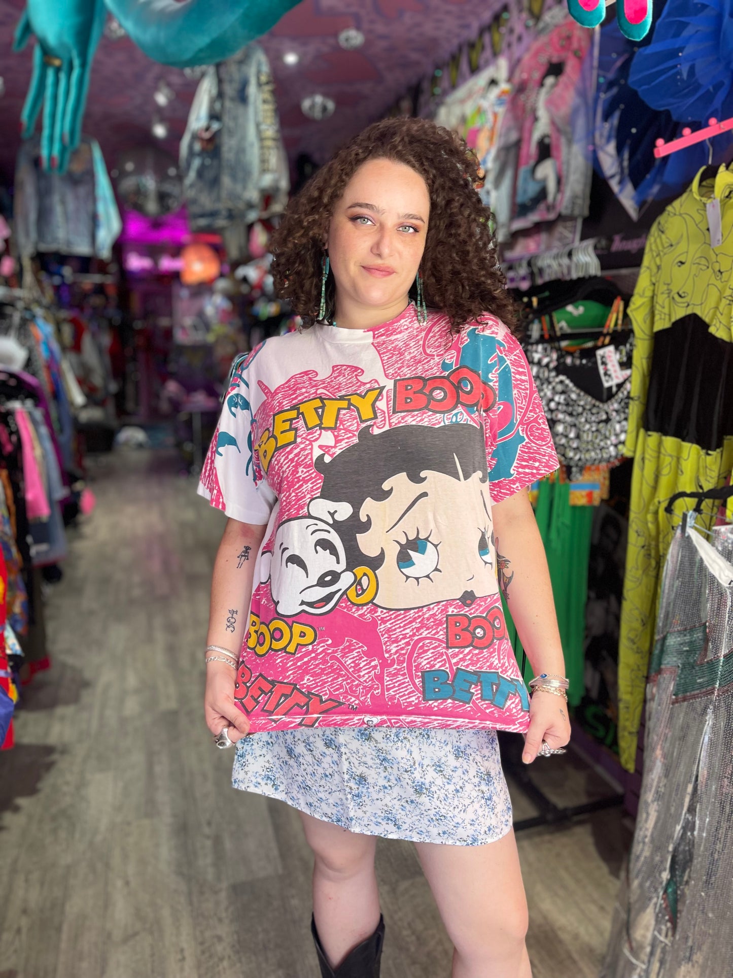 Vintage 1994 Betty Boop Double sided T-shirt