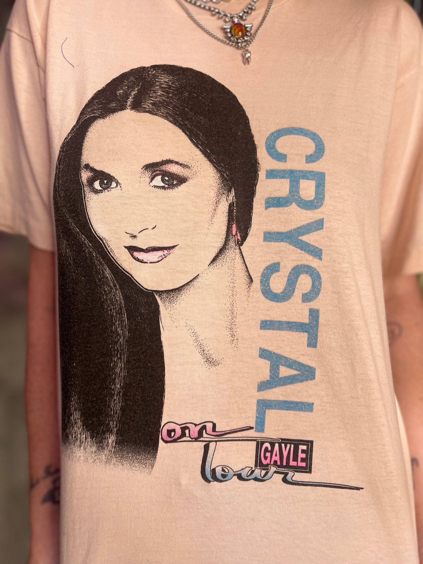 Vintage 80s Crystal Gayle T-shirt
