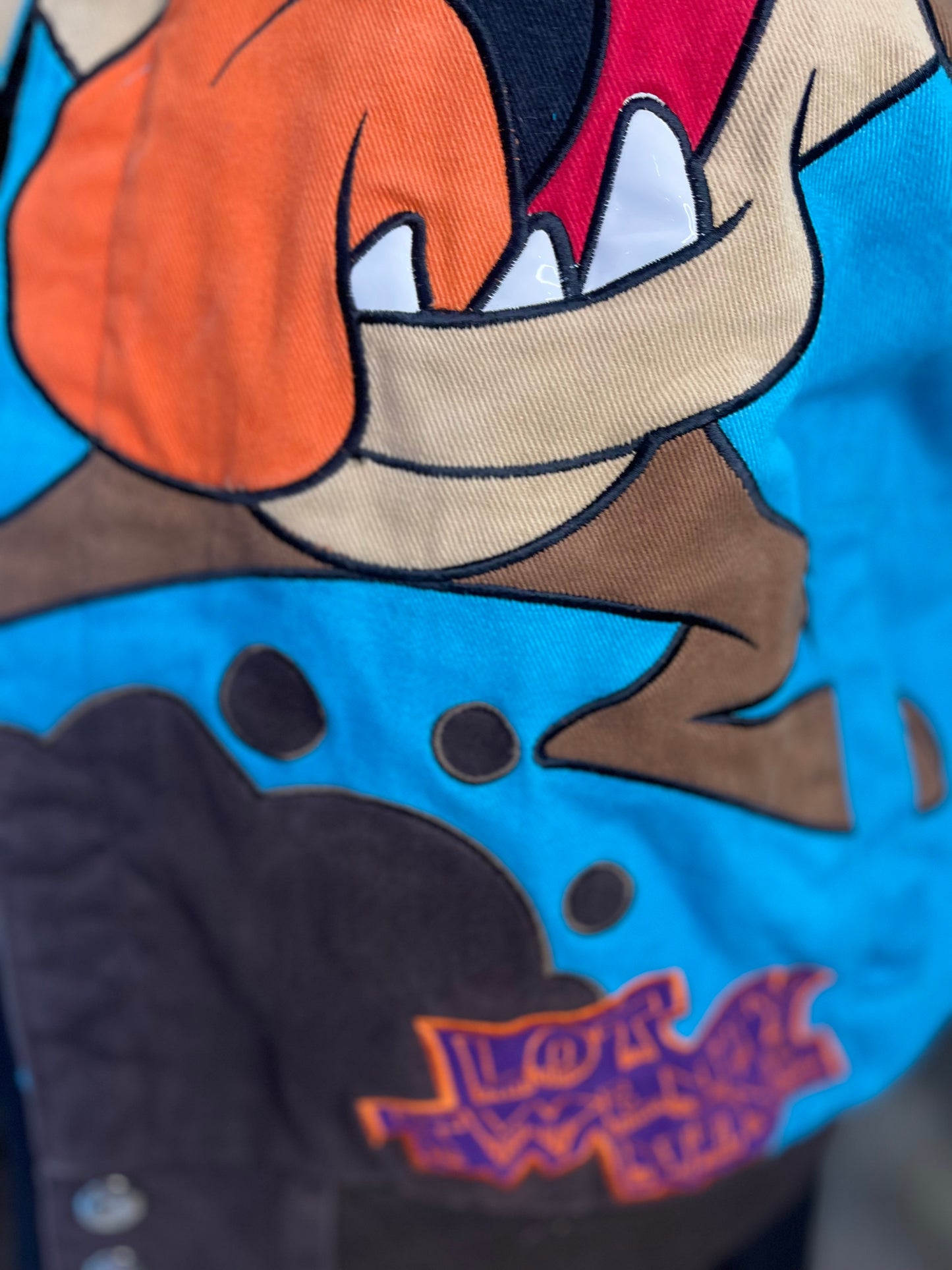 Vintage 90s Taz Racecar Jacket - Spark Pretty