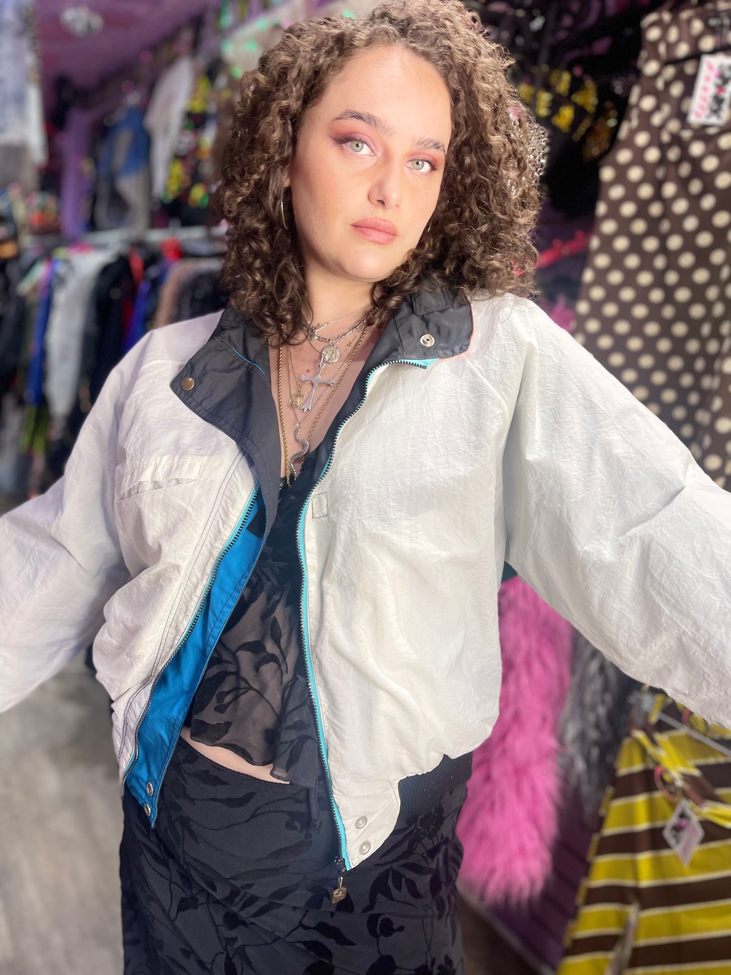 Vintage 90s Camel Reversible Windbreaker - Spark Pretty