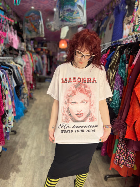 Vintage Y2K Madonna Tour T-shirt