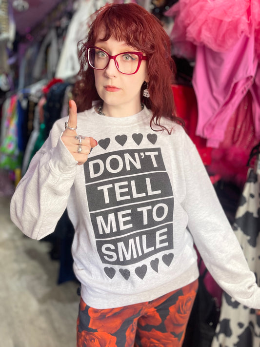 Vintage 90s Smile Sweatshirt