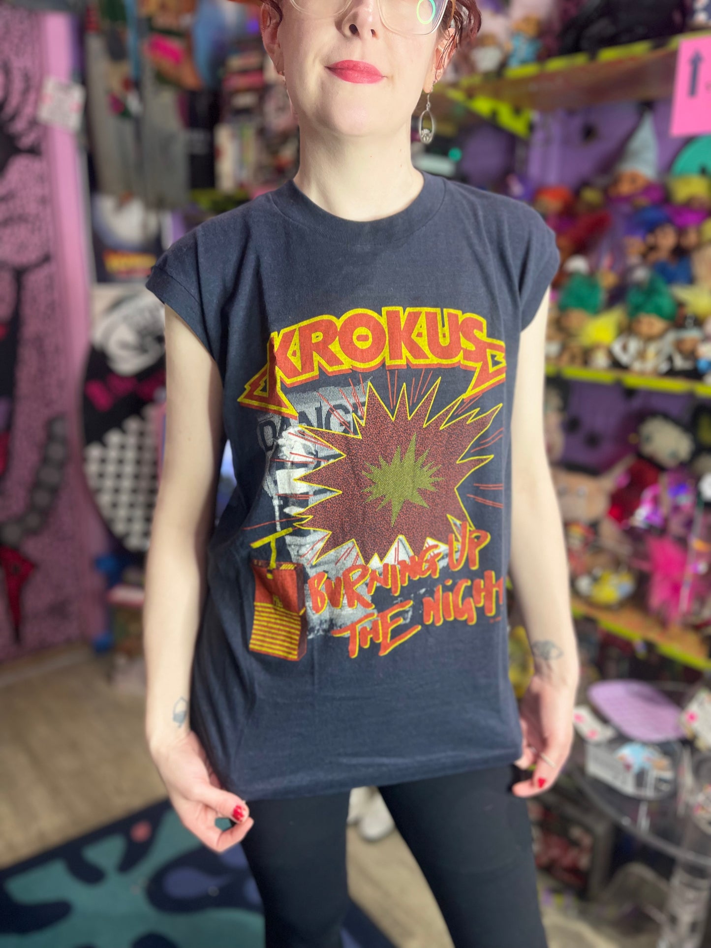 Vintage 1986 Krokus T-shirt