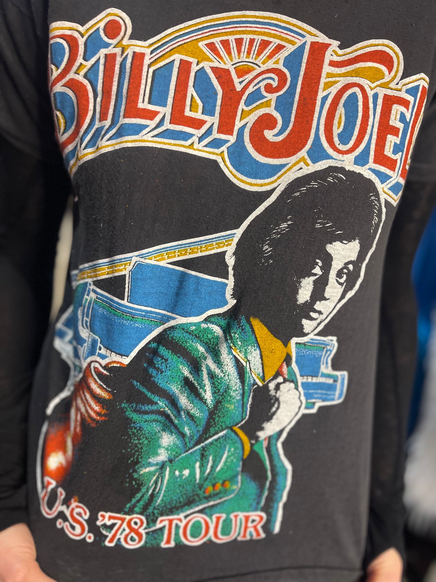 Vintage 1978 Billy Joel Concert T-shirt