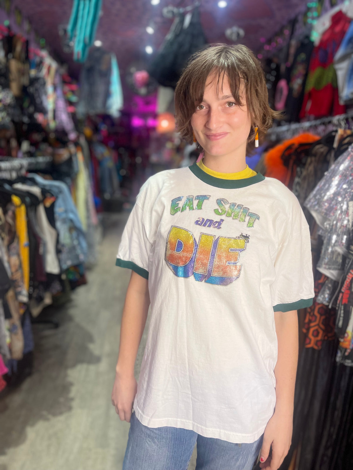 Vintage 80s Eat Sh*t T-shirt