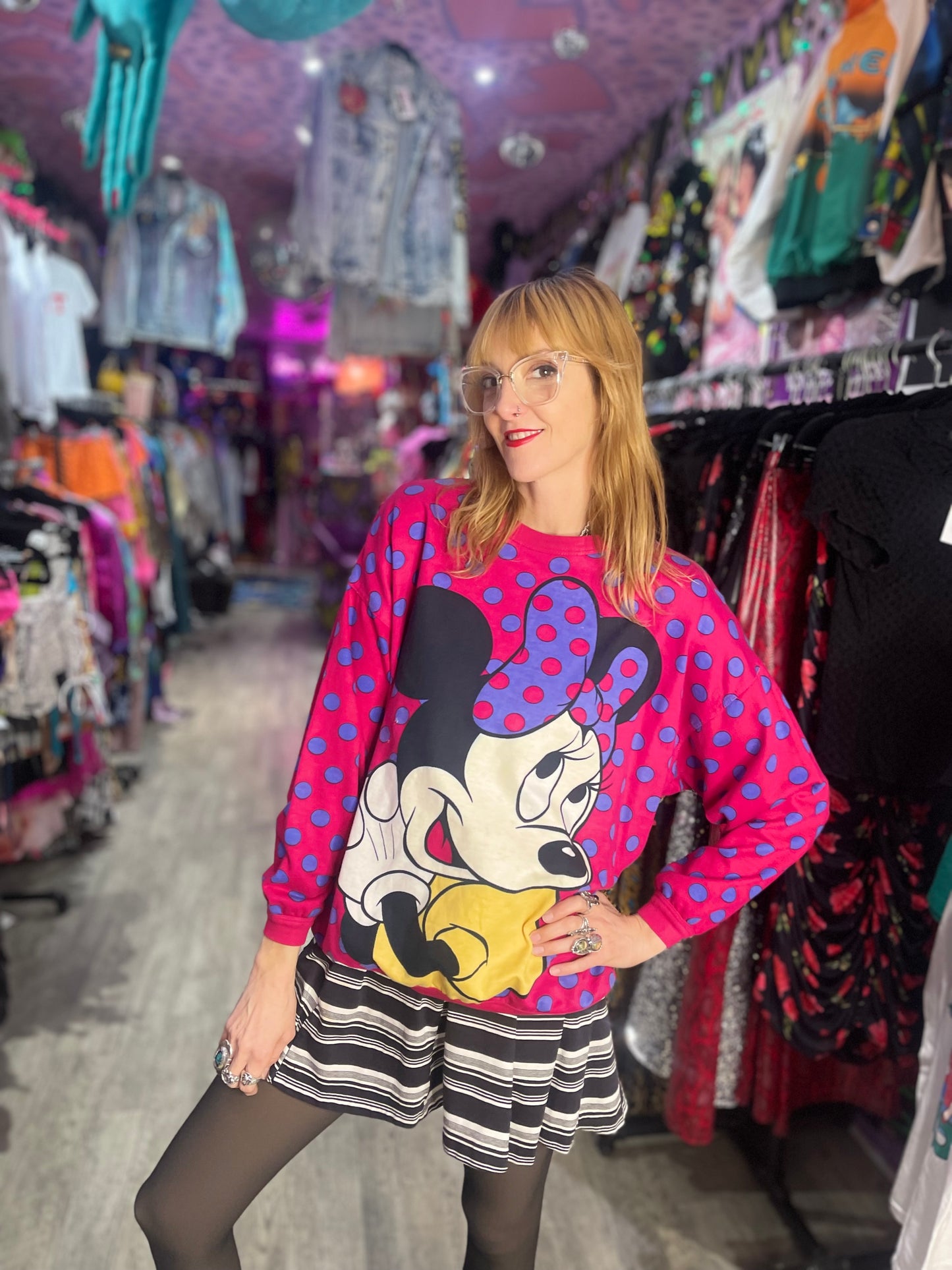 Vintage 80s Minnie Mouse Sweatshirt