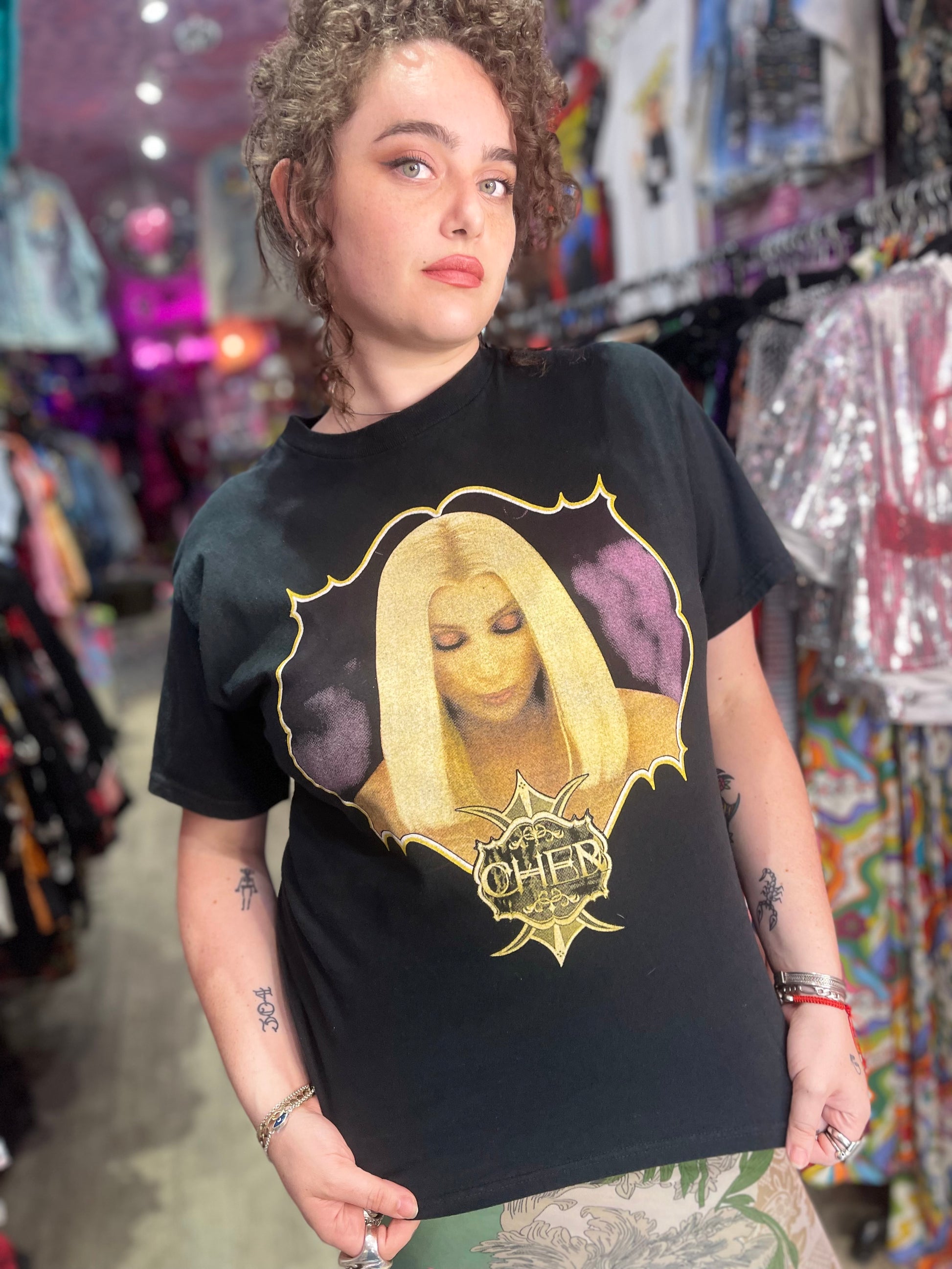 Vintage Y2K Cher Tour T-shirt - Spark Pretty