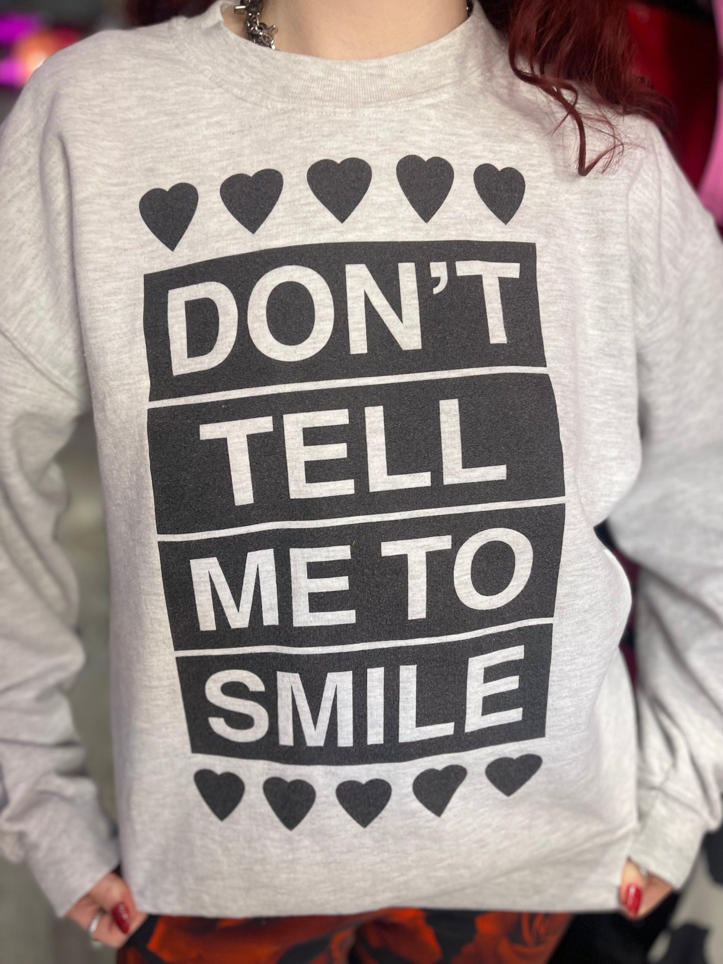 Vintage 90s Smile Sweatshirt