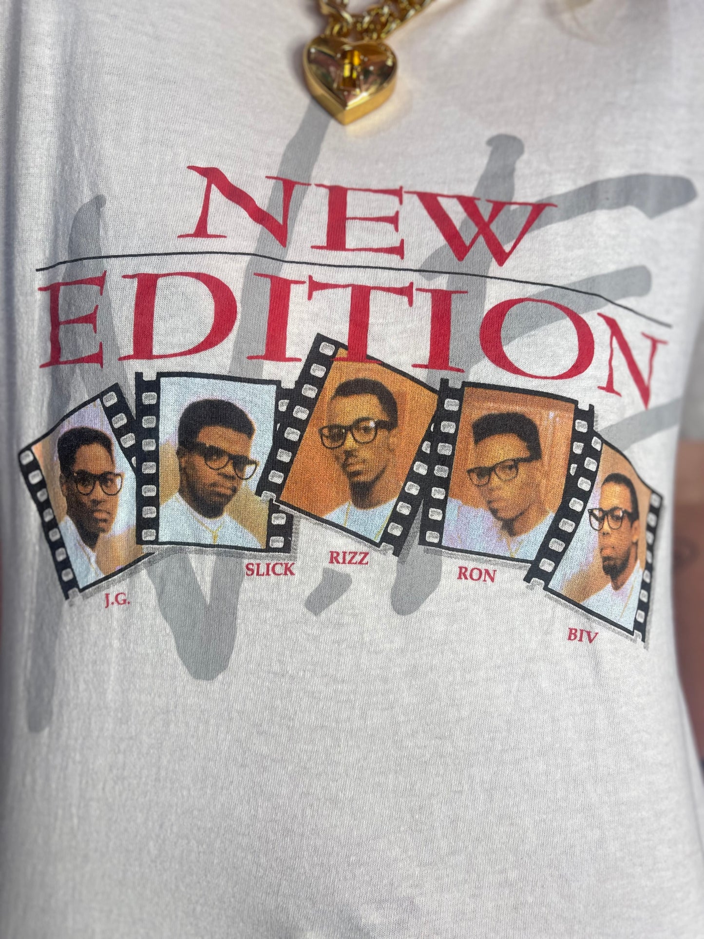 Vintage 1989 New Edition T-shirt