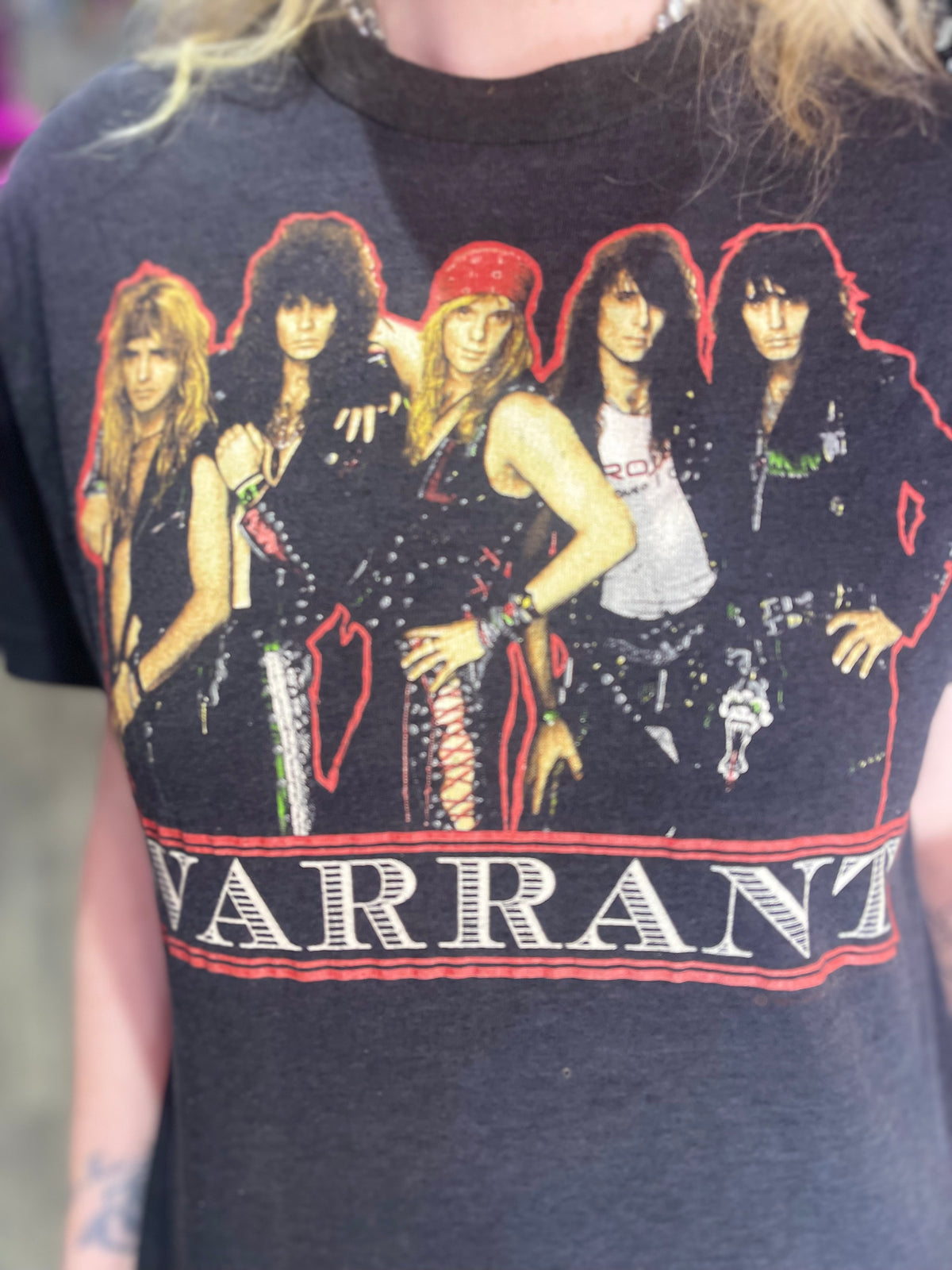 Vintage 80s Warrant T-Shirt - Spark Pretty