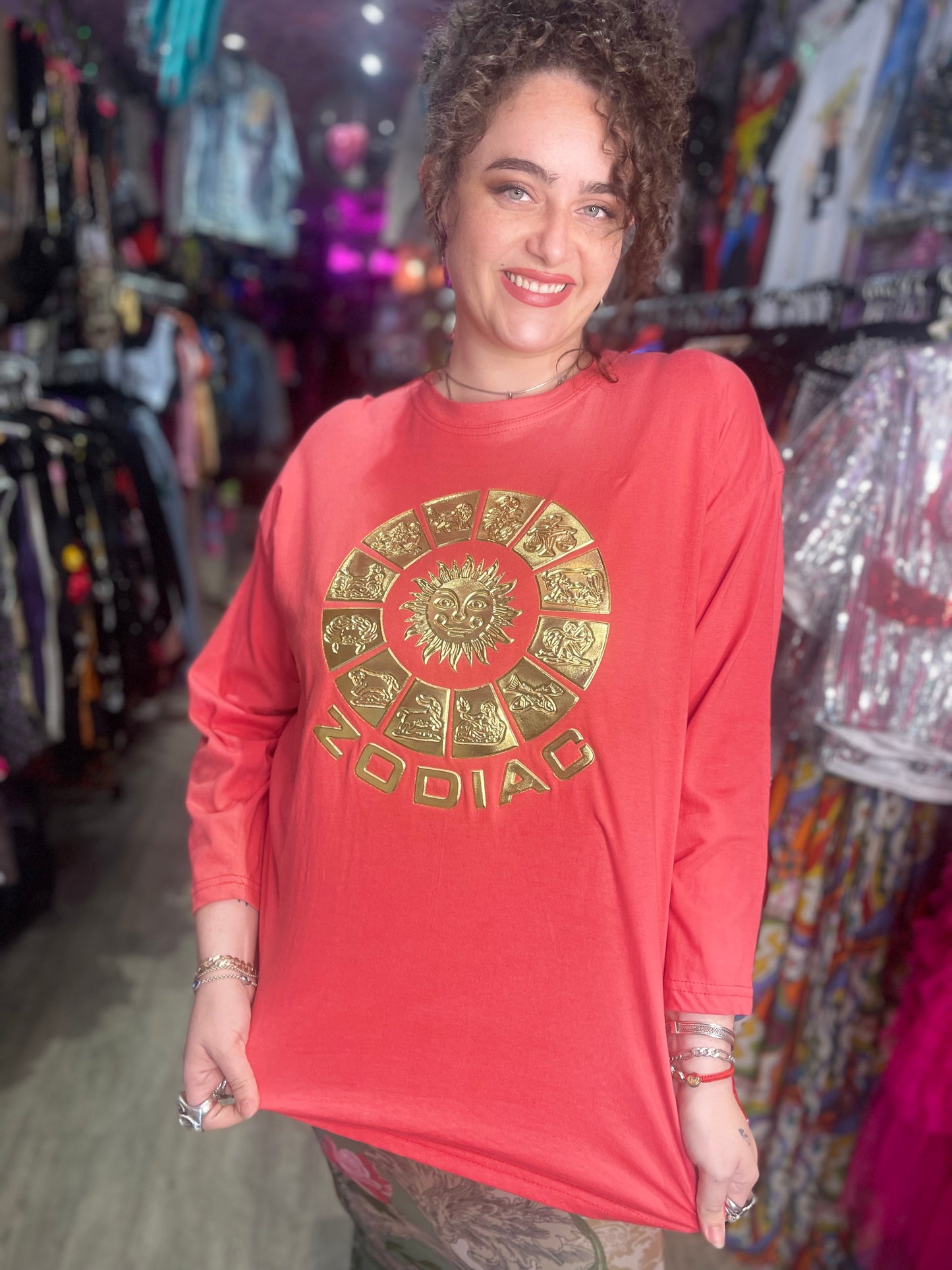 Vintage 90s Zodiac Top - Spark Pretty