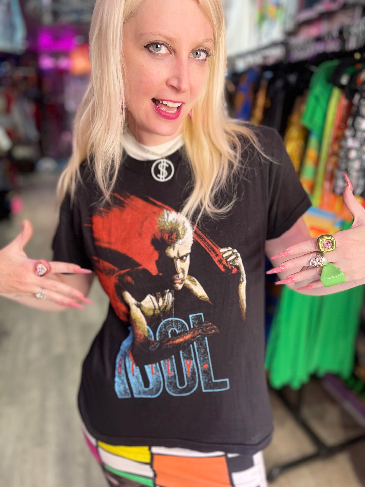 Vintage 80s Billy Idol T-shirt