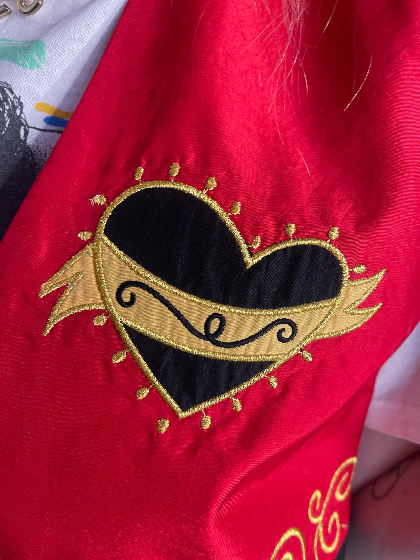Vintage 90s Red and Black Vest - Spark Pretty