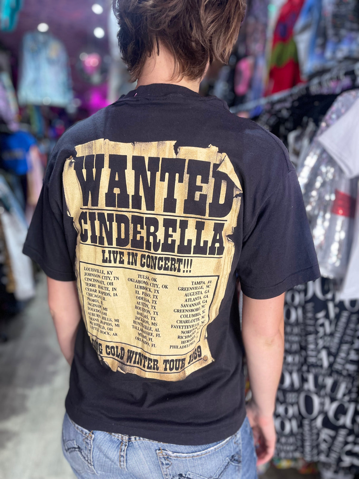 Vintage 1989 Cinderella T-Shirt