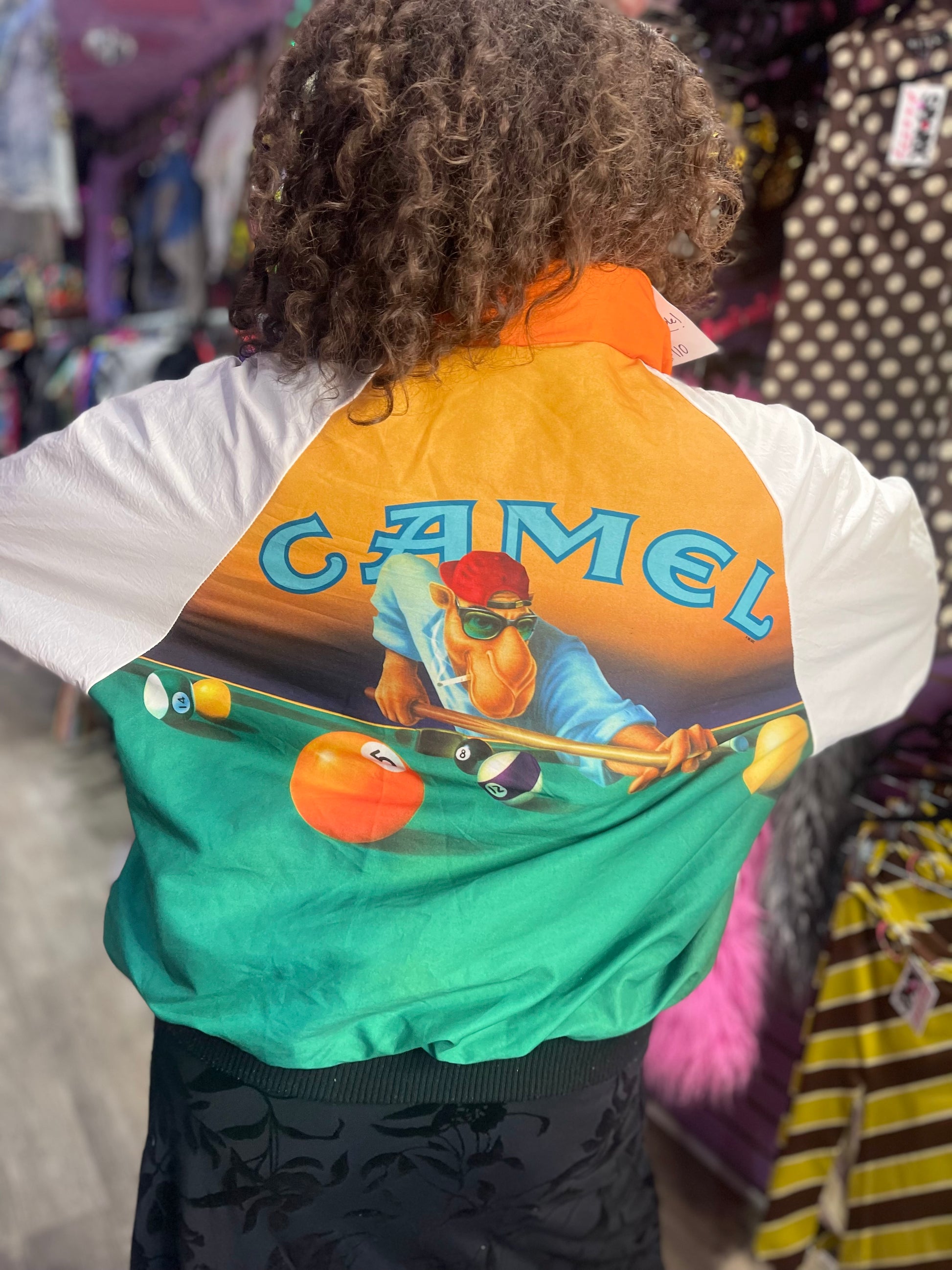 Vintage 90s Camel Reversible Windbreaker - Spark Pretty