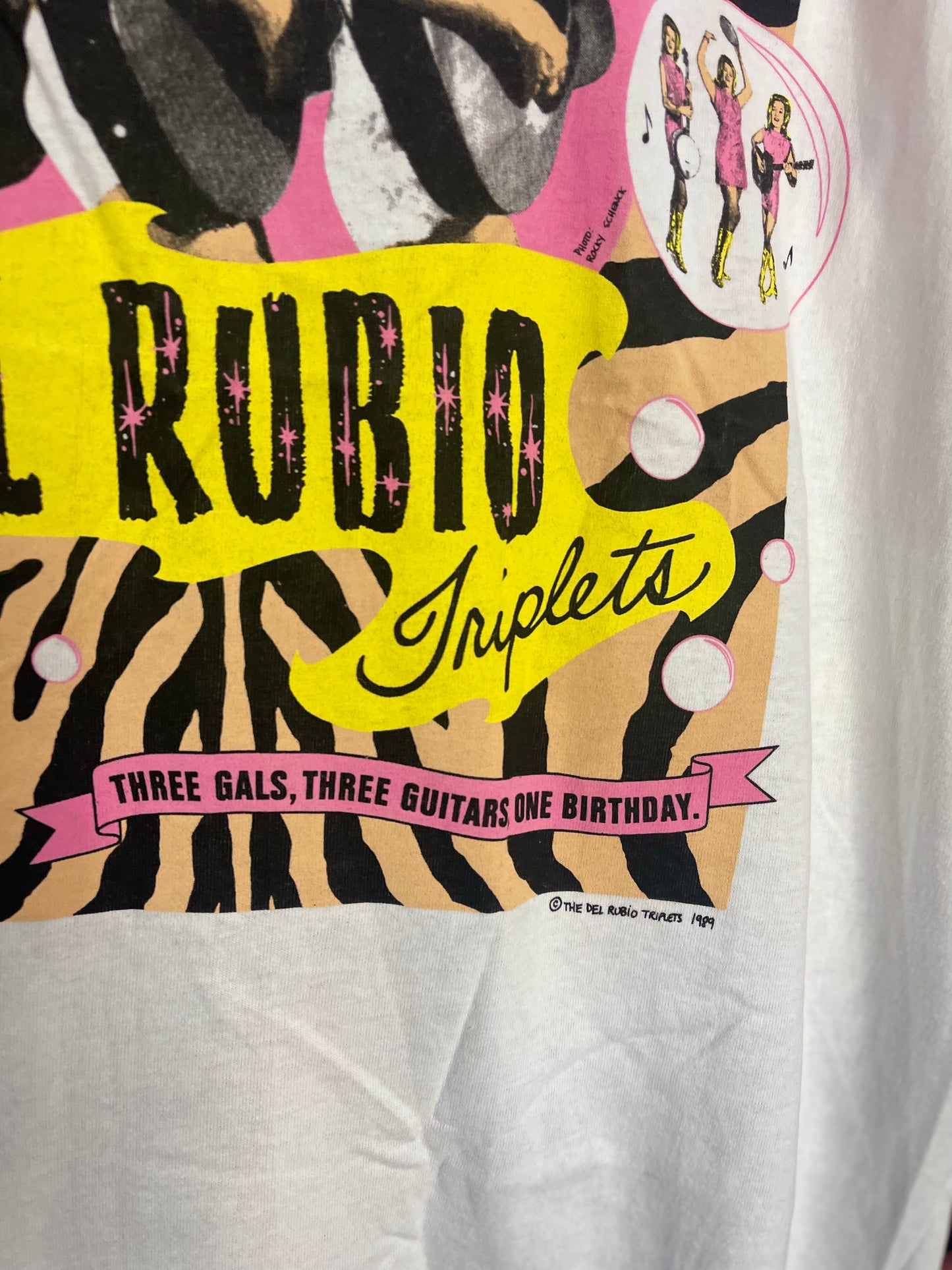 Vintage 1989 Del Rubio Triplets T-shirt