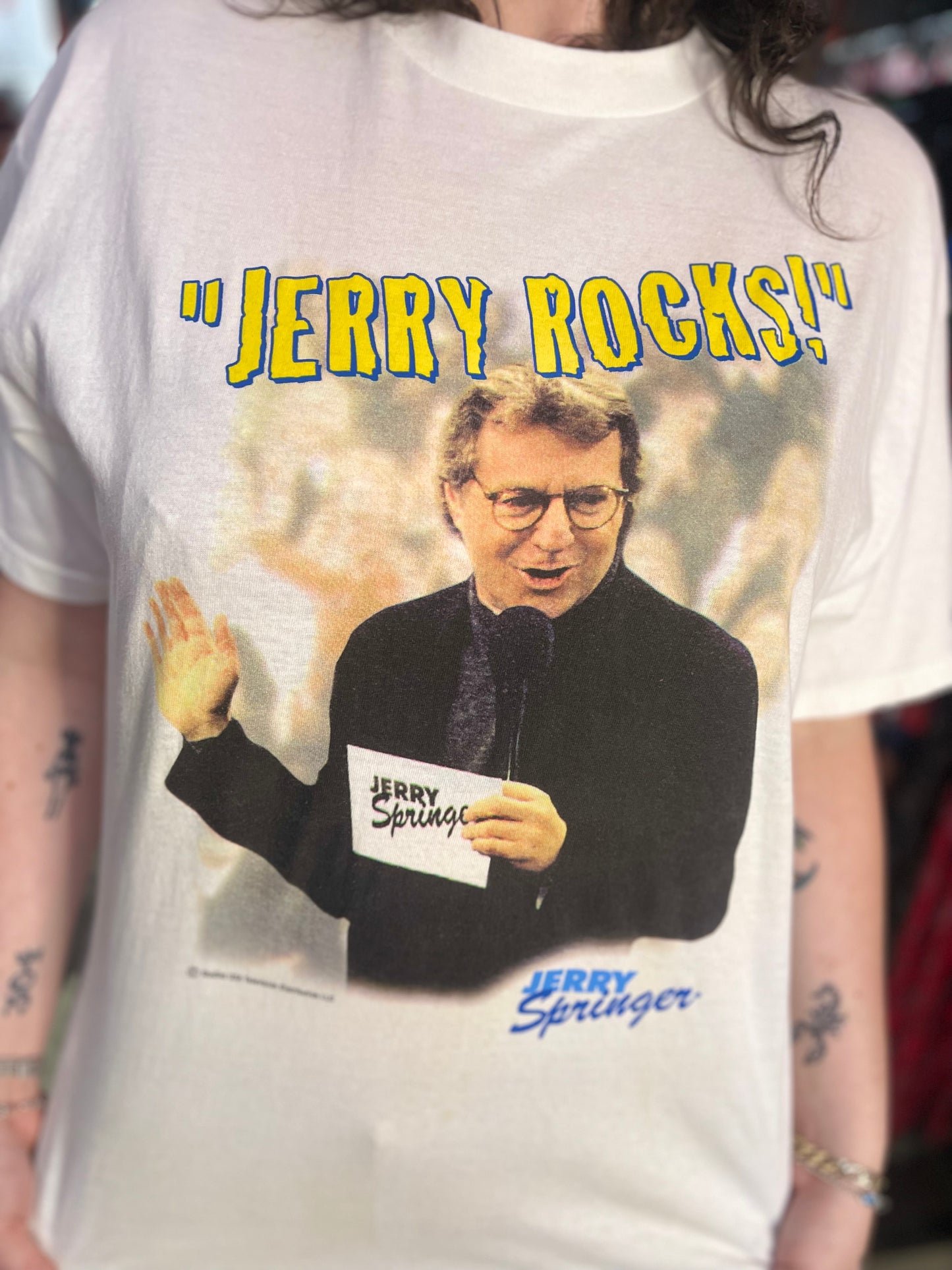 Vintage 90s Jerry Rocks T-shirt - Spark Pretty