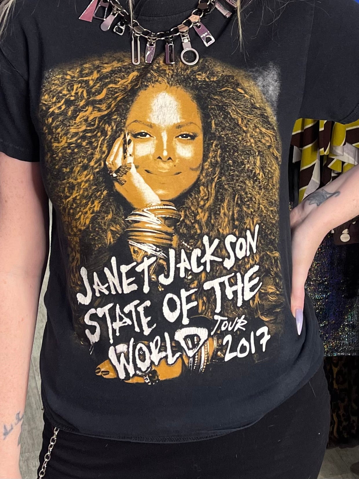 Vintage Y2K Janet Jackson T-shirt - Spark Pretty
